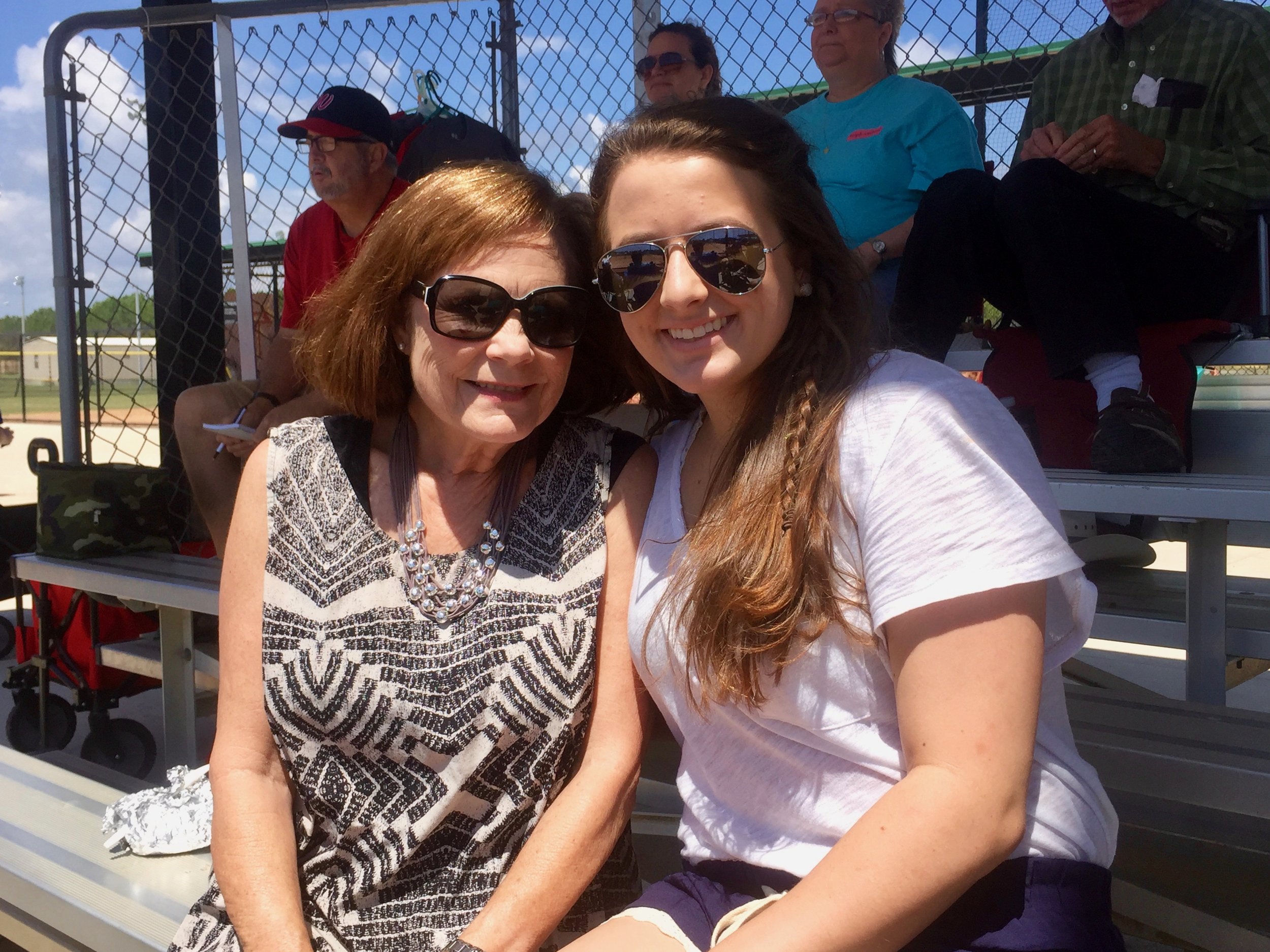 SO glad we got to spend the day with Parker's sweet mom and our niece too!