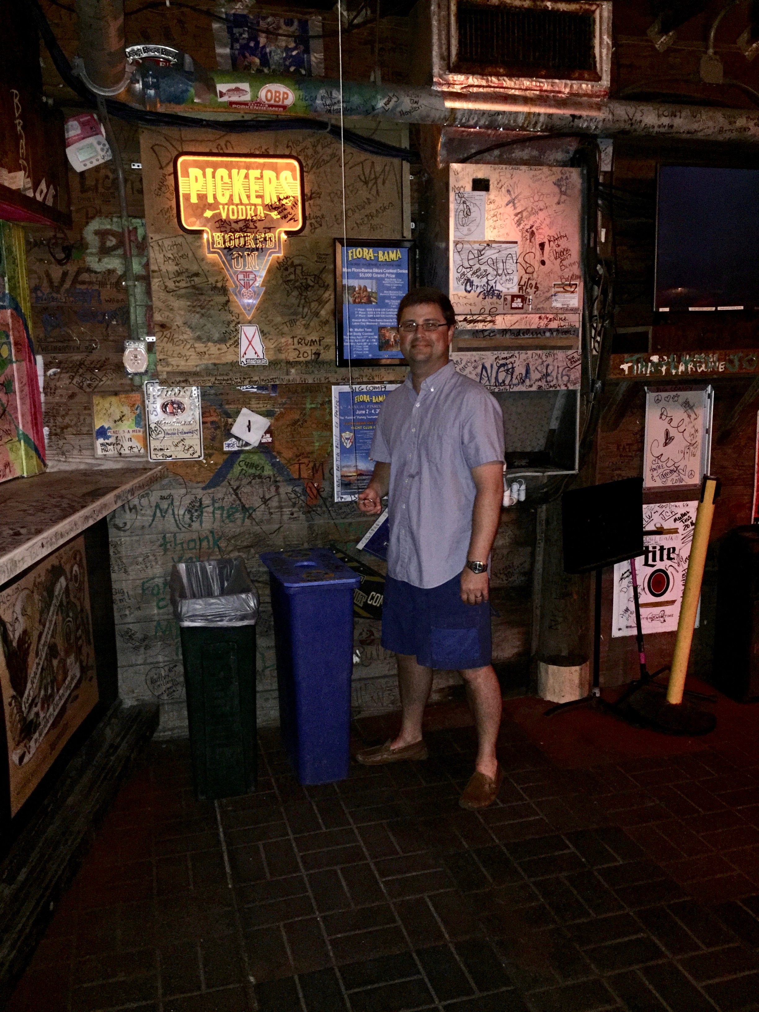 Parker won the ring toss game 6 times. I hit it zero times out of about 7000 tries. Seriously annoying.