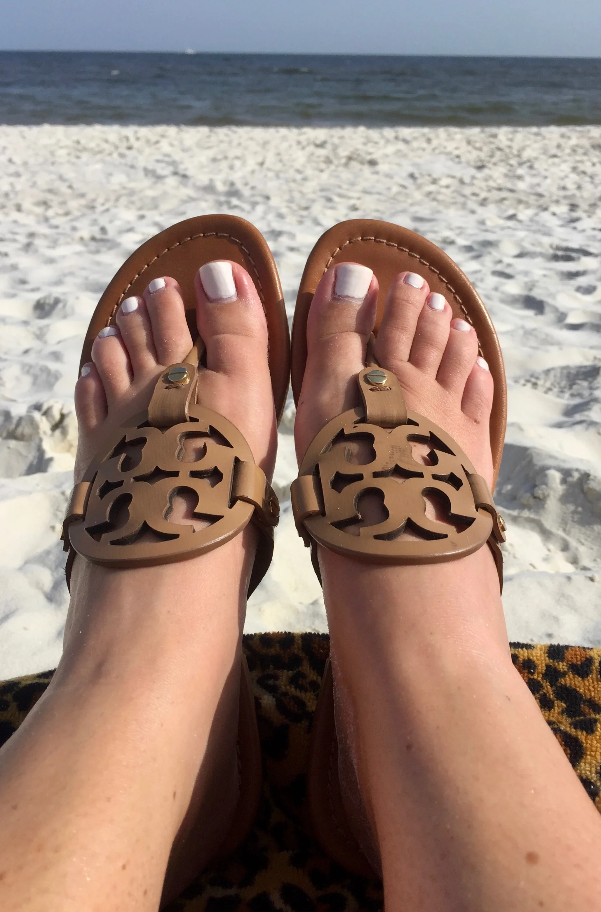 tory burch patent sand