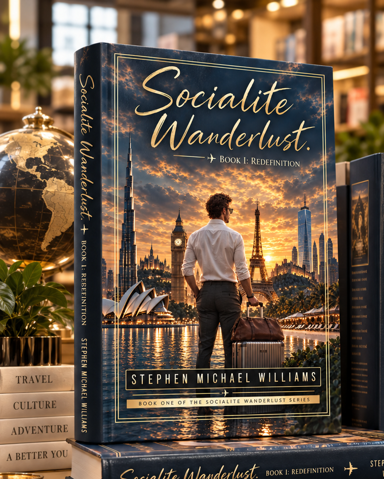 Socialite Wanderlust — Book I: ReDefinition | First Edition Hardcover (Pre-Order)