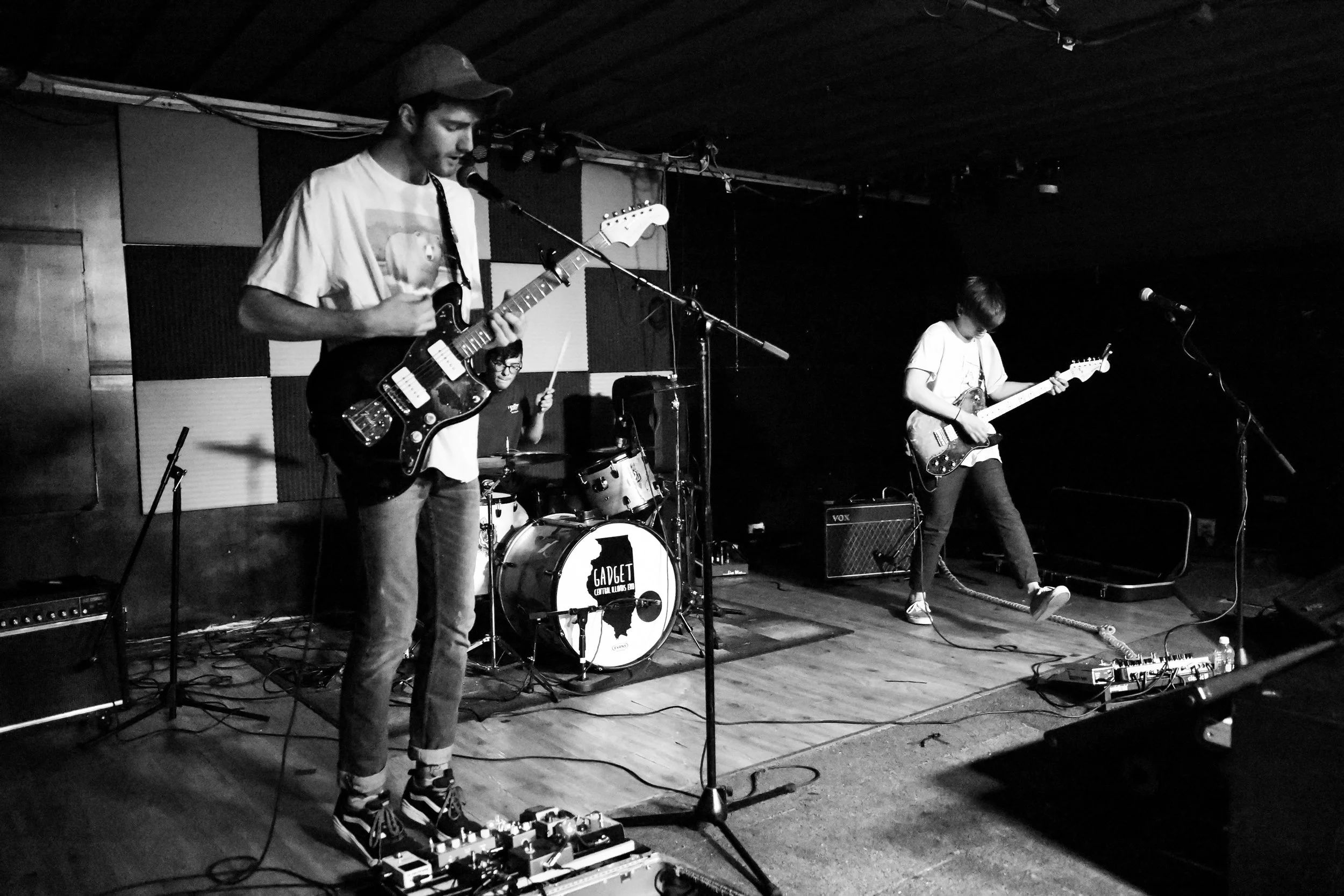 Gadget, an emo band from Decatur. (© Mike Rundle)