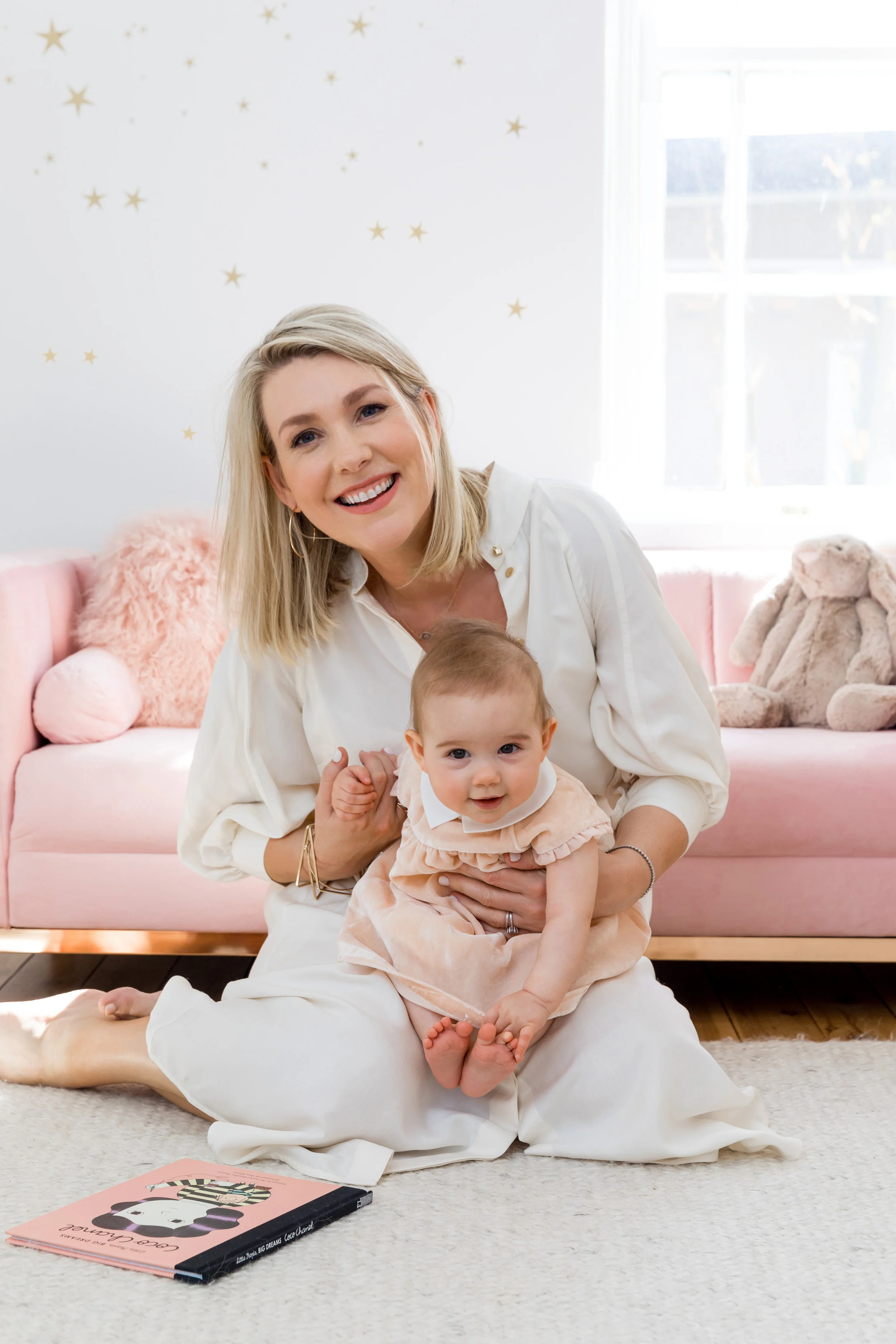A glimpse into Cleo's nursery as seen on the The Grace Tales, Nov 02, 2017. 