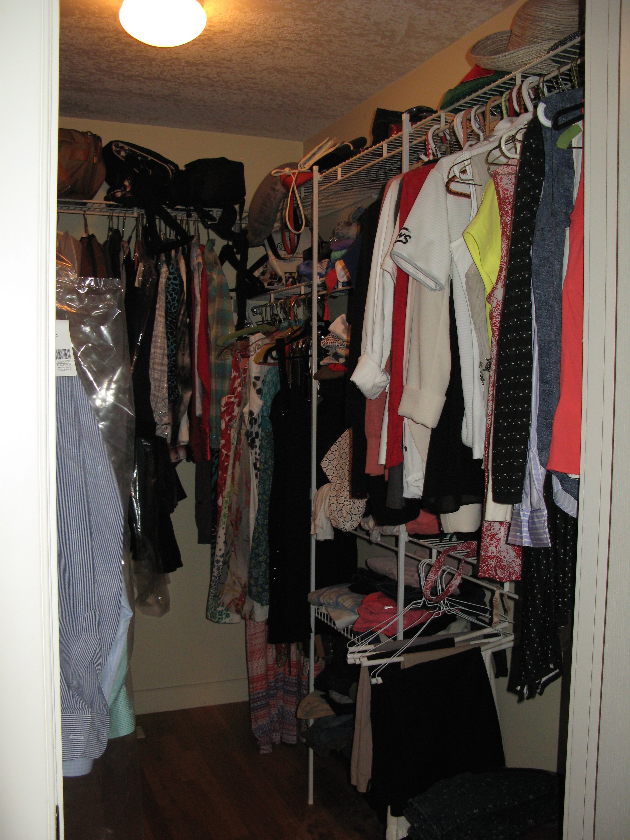 closet organization before (home 2)