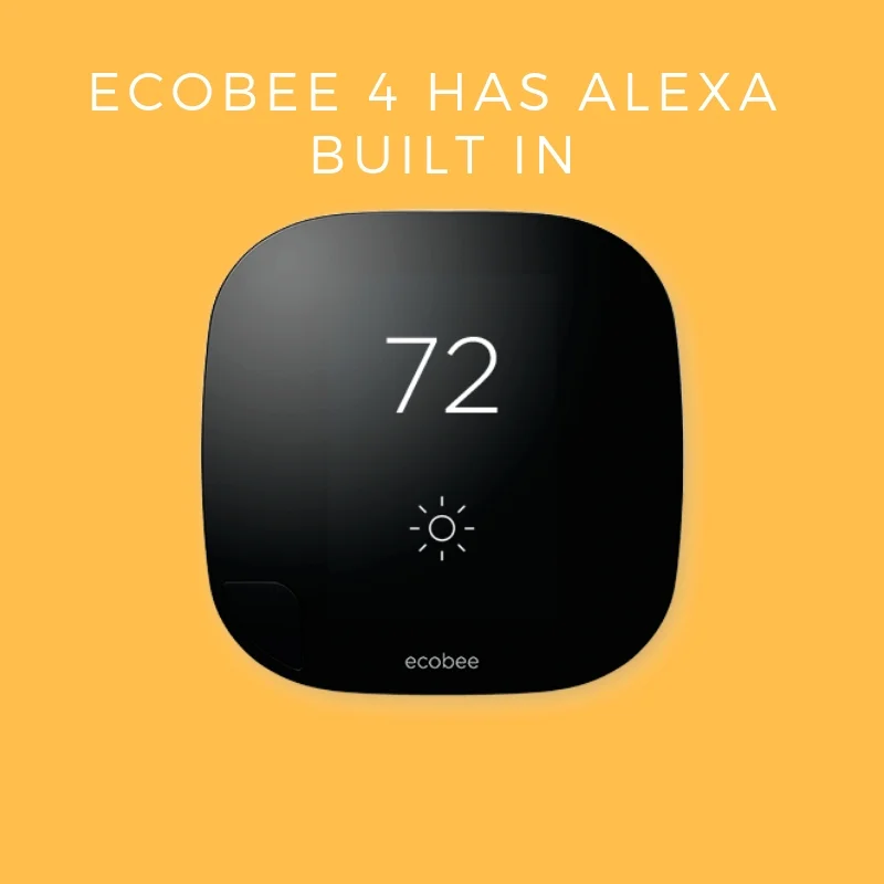 thermostat with alexa built in