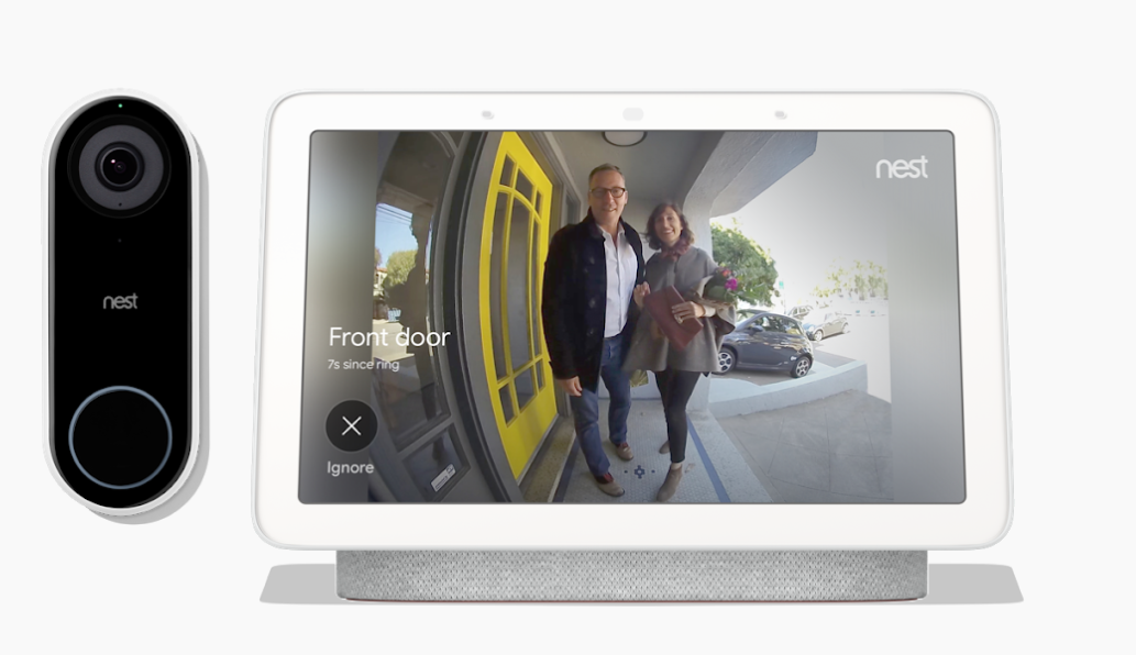 google home compatible video doorbell