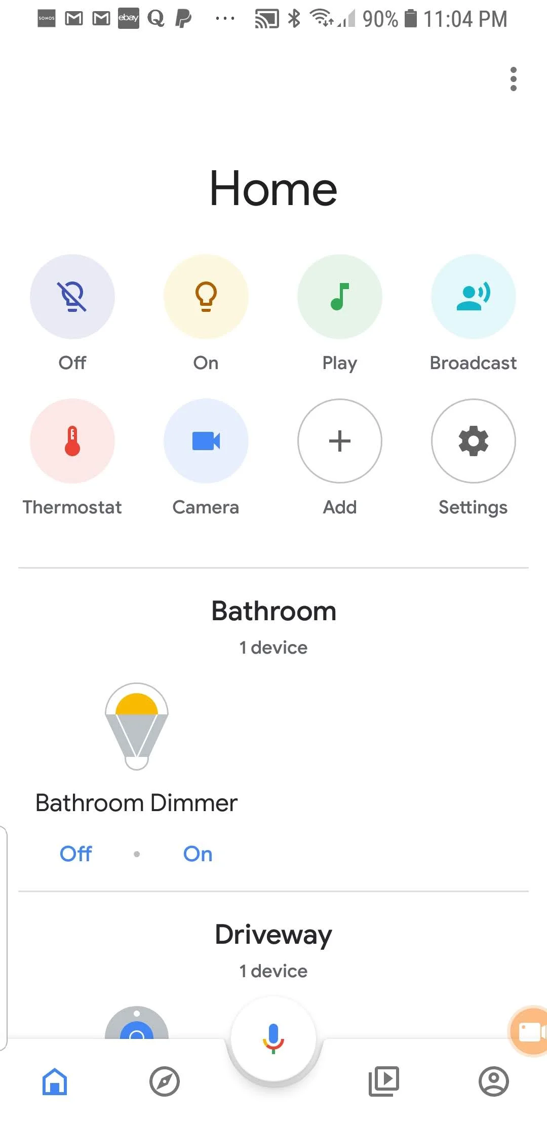 google home and nest doorbell