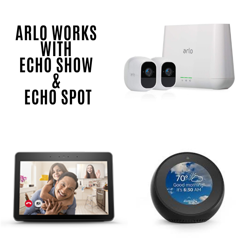 echo spot and arlo