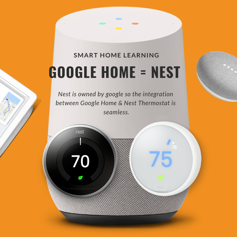 hul gas venstre What Smart Thermostats Work With Google Home? — OneHourSmartHome.com