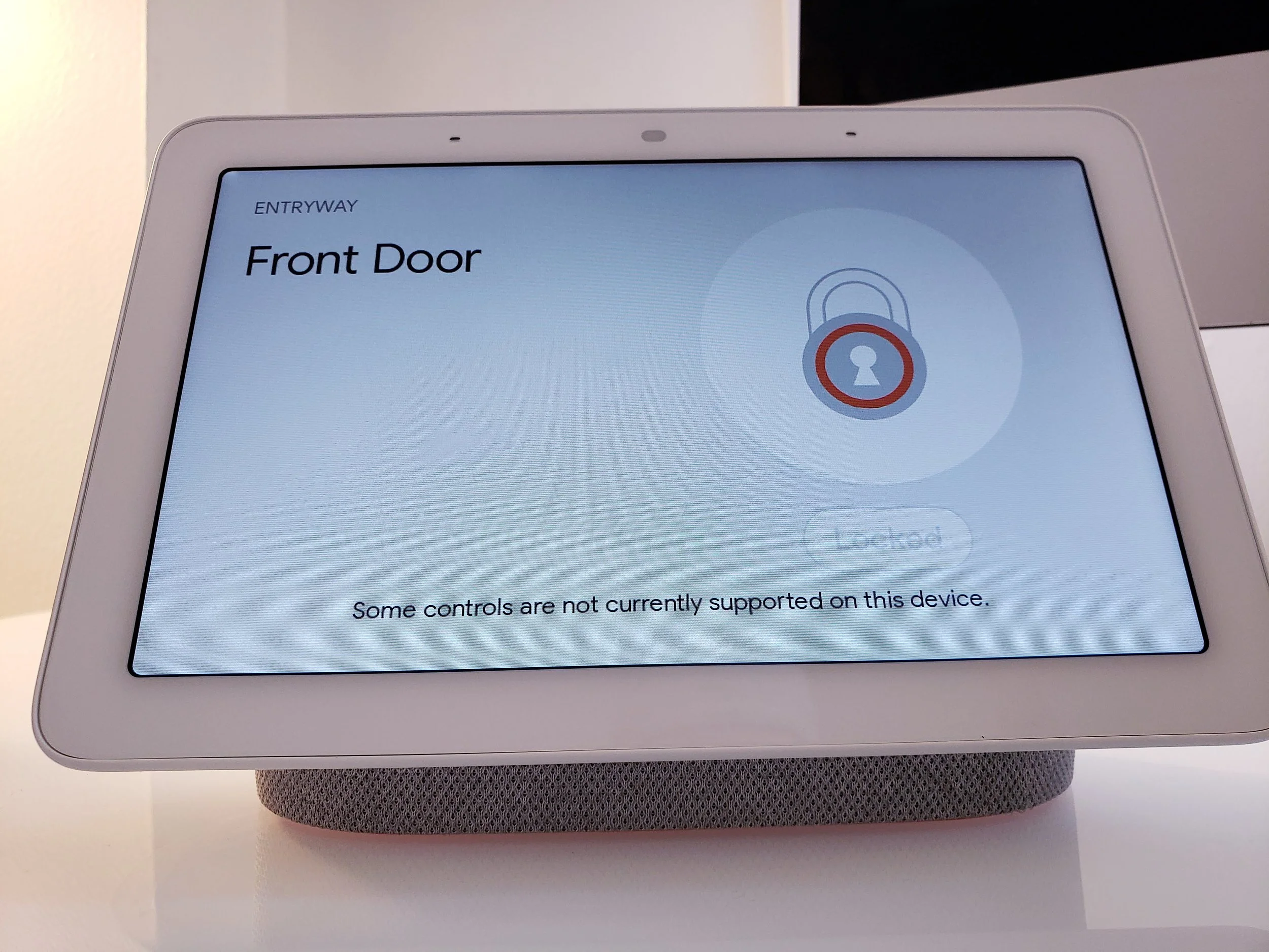 Google Home Command: “Ok Google, Lock Front Door”
