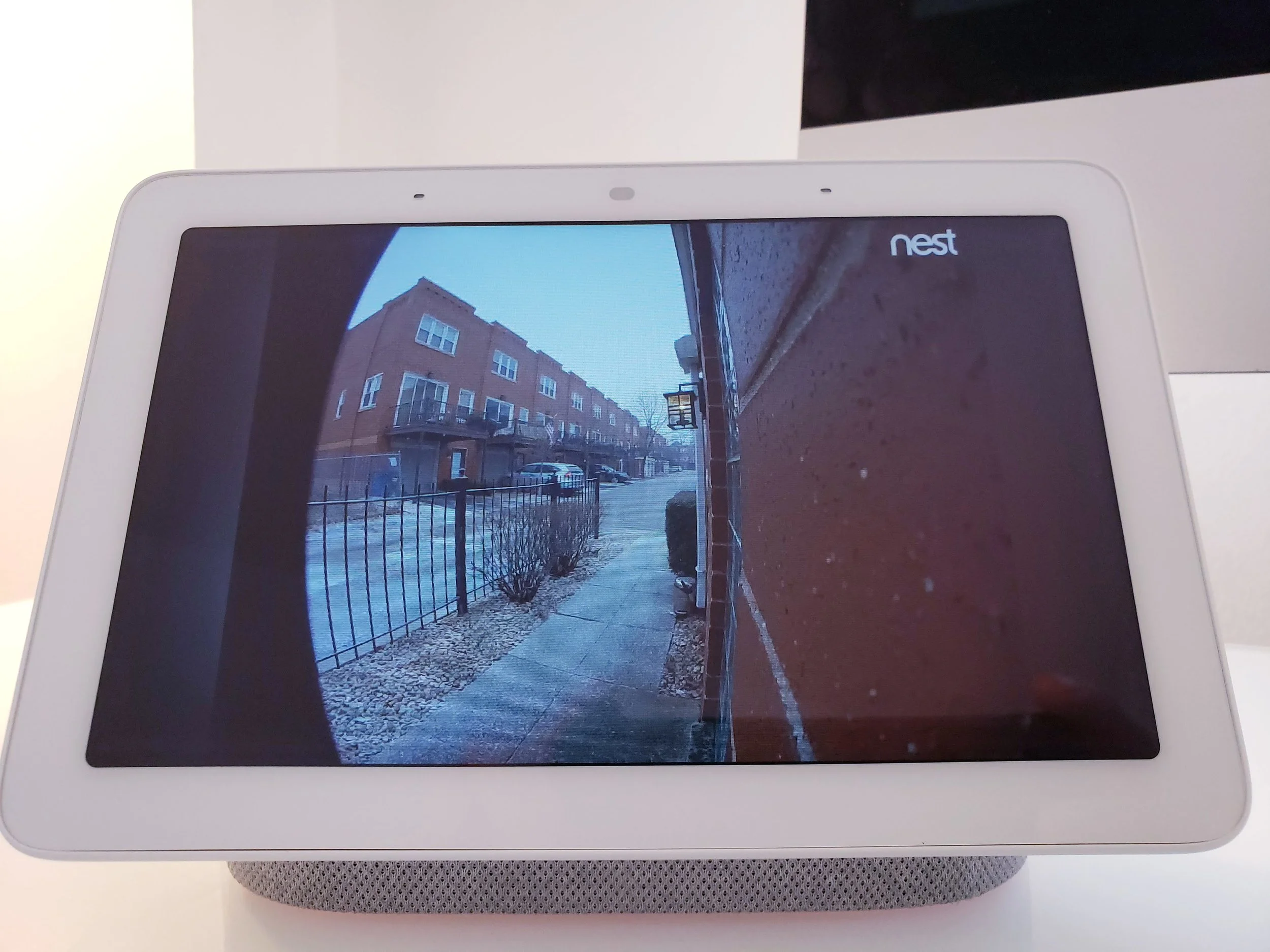 Google Home Command: “Ok Google, show me front door”