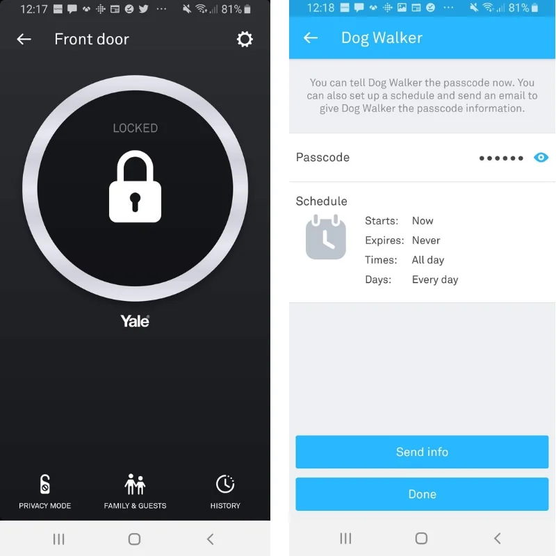 google compatible smart lock