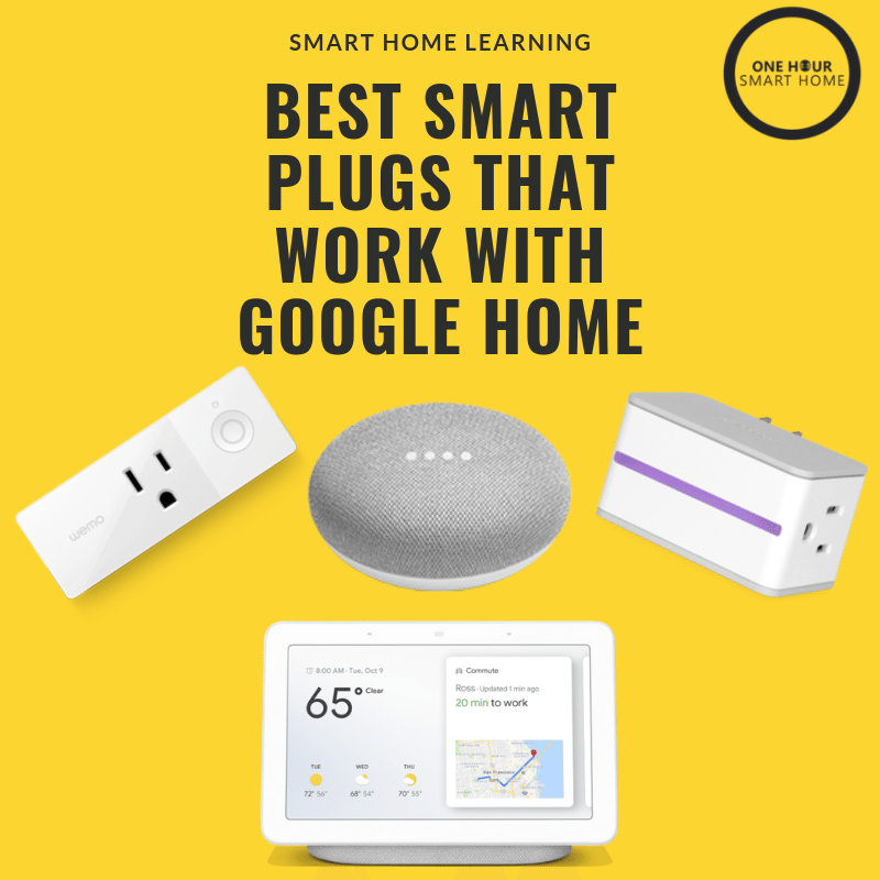 wifi plugs that work with google home