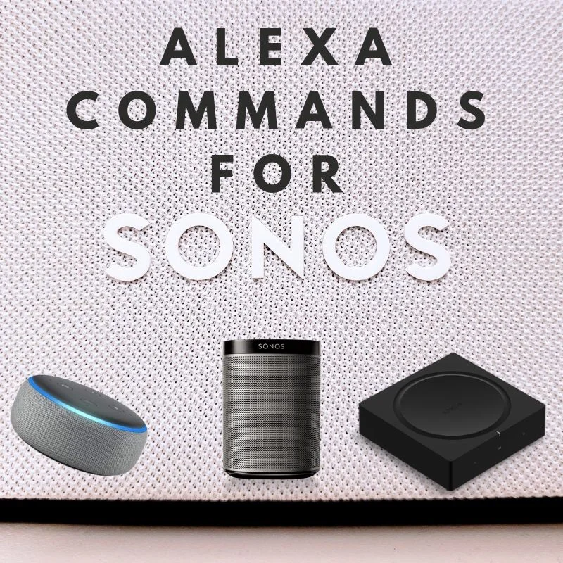 alexa commands sonos