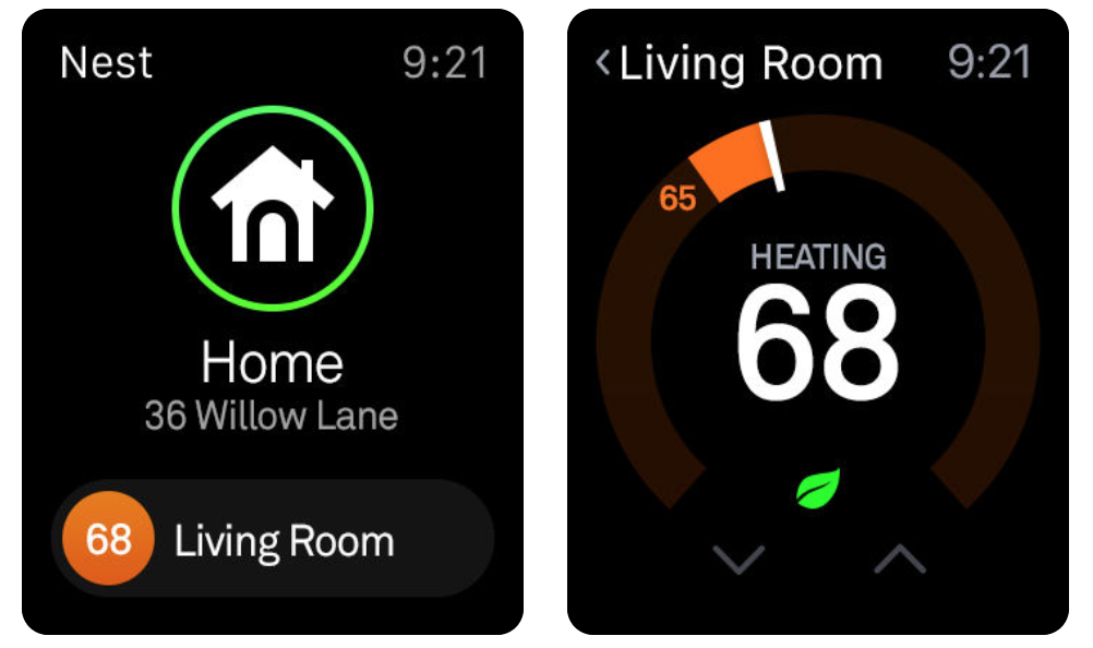 Nest Thermostat Review: Nest Thermostat Control On Apple Watch