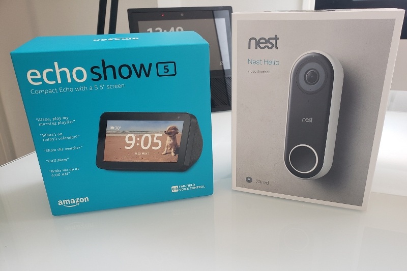 Does Echo Show 5 Work With Nest Hello 
