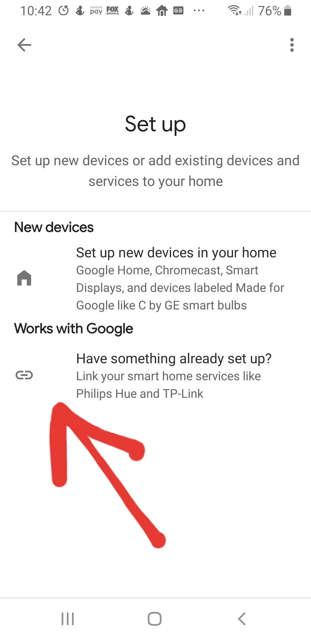 link c by ge to google home