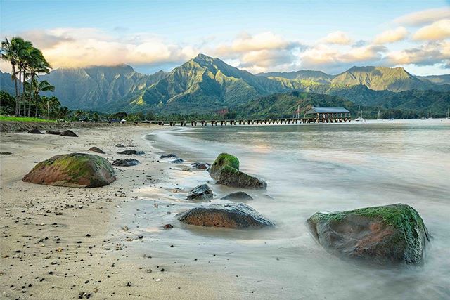 Hello from Kauai! I&rsquo;m here for the next 10 days and am blown away by the lush scenery. I got up early this morning to get out a shoot a sunrise scene at Hanalei, close by to where we are staying. There is so much near by to explore, really exci