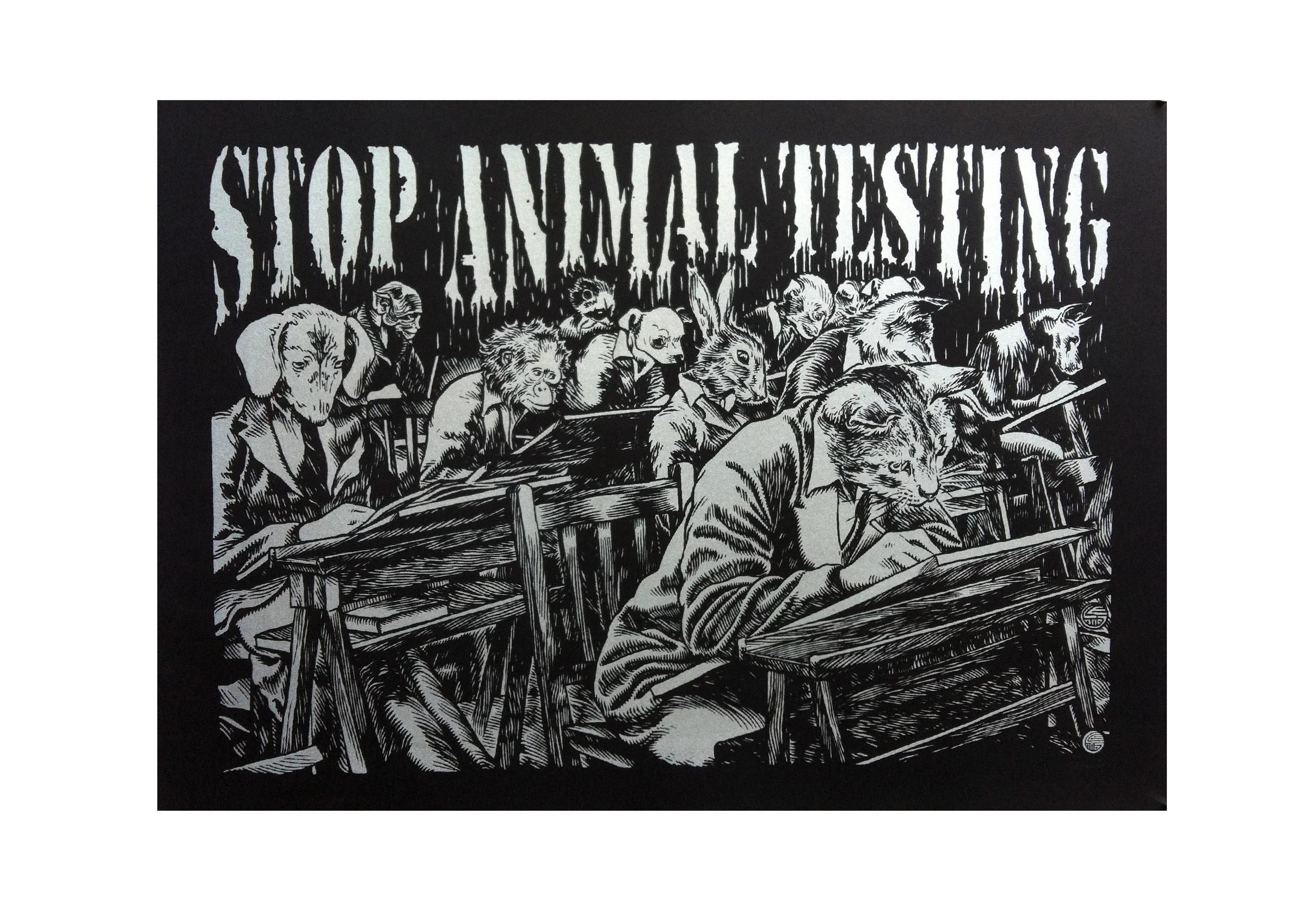 STOP ANIMAL TESTING