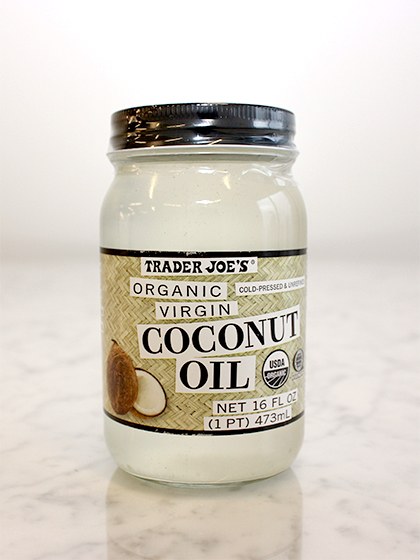 This stuff. Amazing. I use it to cook, moisturize my hands, my face and condition my hair. This time of year as the weather gets warmer the oil gets more like liquid and its easier to use. Plus, it smells like summer.