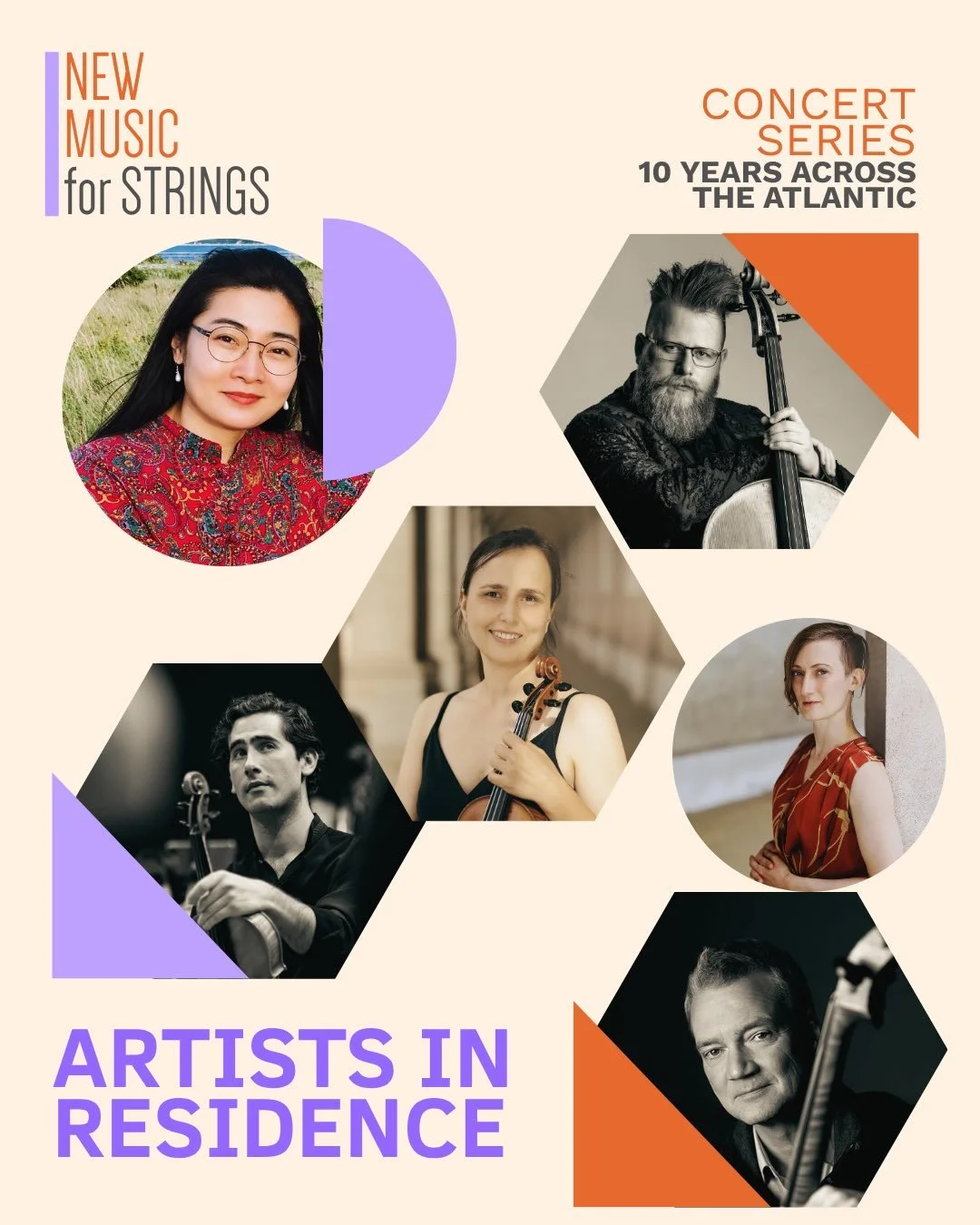 Meet the artists in residence of New Music for Strings
🎻🎻🎻🎻

✨ Anne Sophie Andersen - A Danish violinist, composer and Artistic Director of New Music for Strings, praised by The Strad for her &ldquo;passionate playing&rdquo; and &ldquo;precise ex