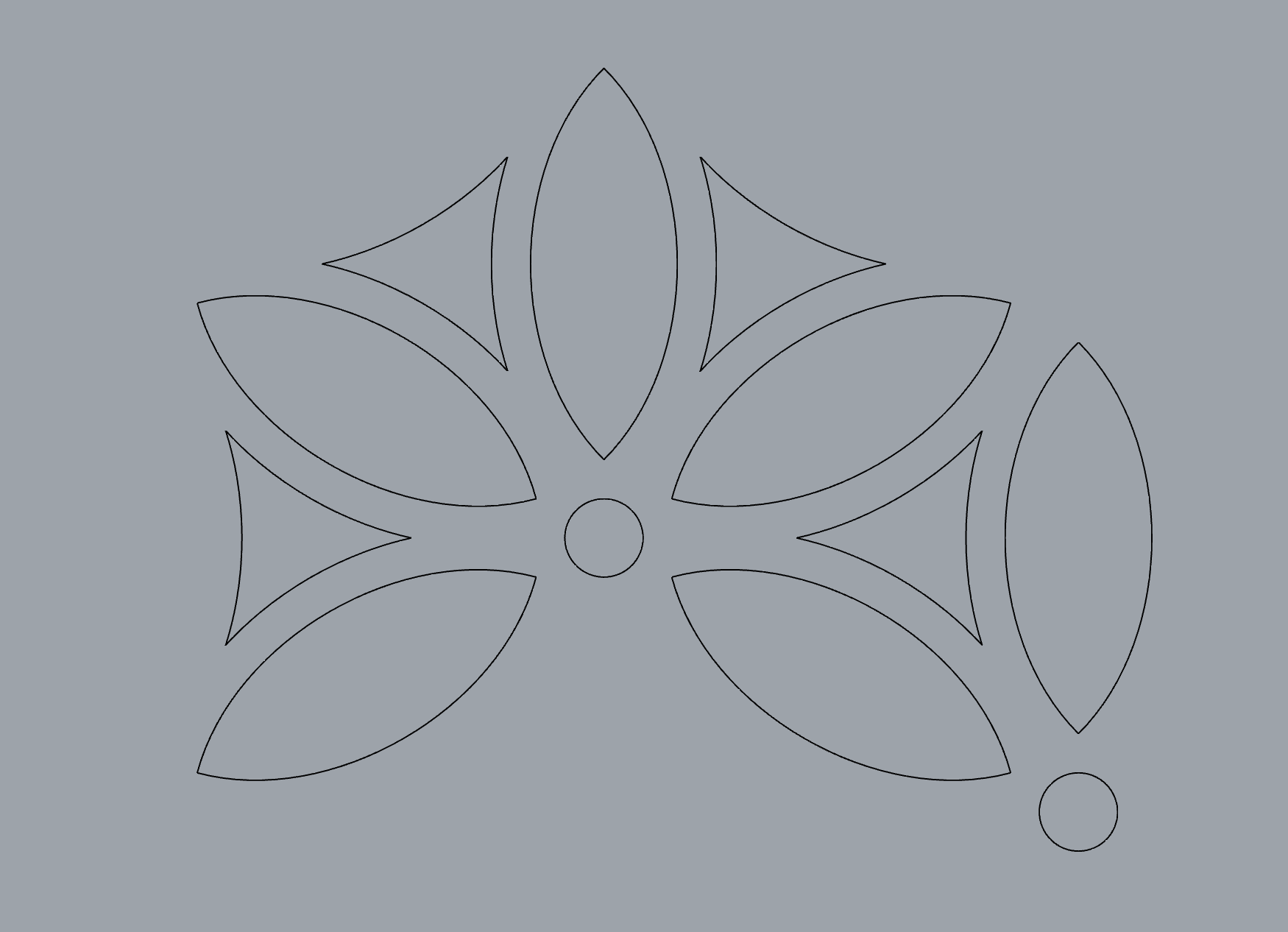 2d drawing of the unit cell