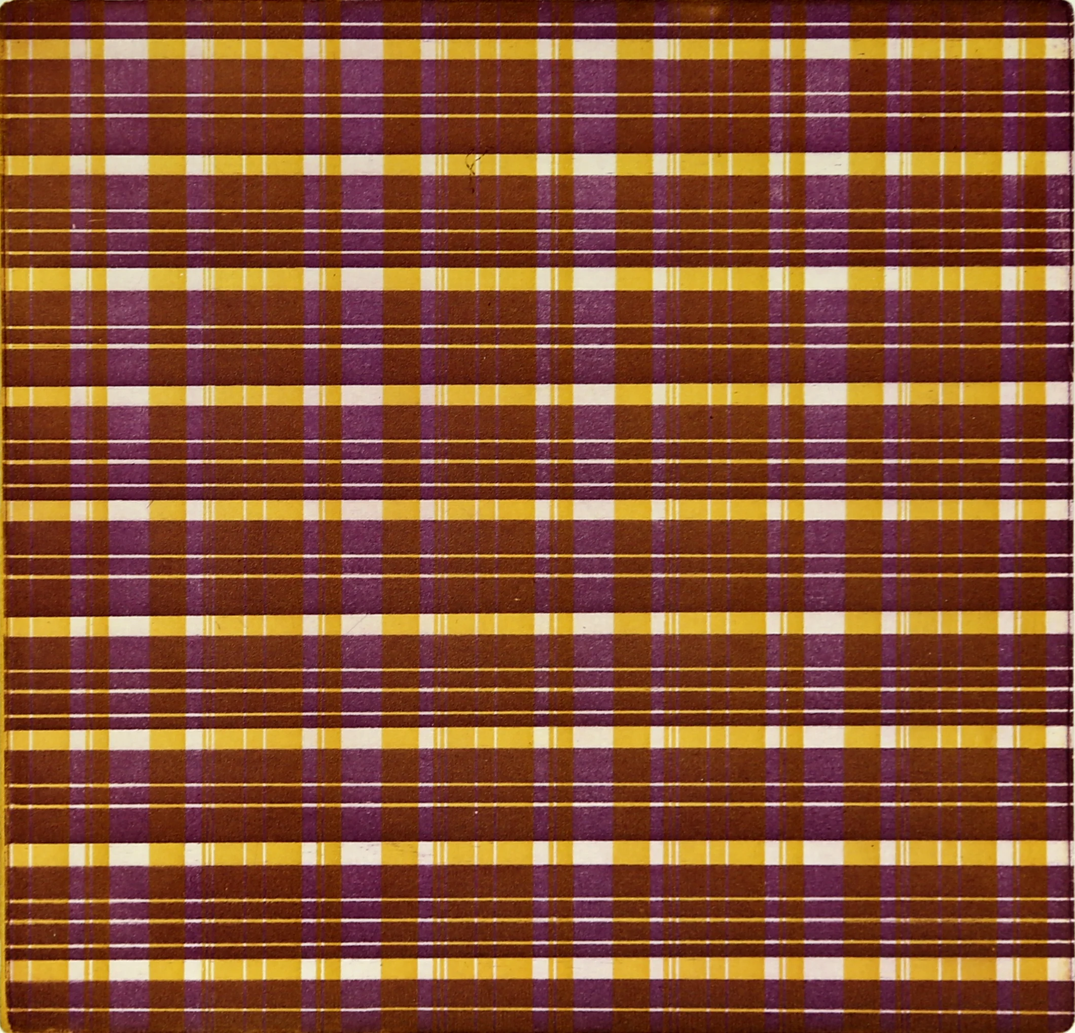 Violet & Yellow Plaid