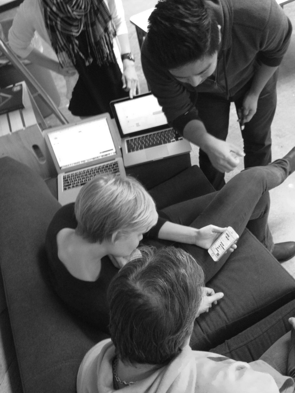  The following hi-fi wireframes and video below demonstrates this key user flow.  The screens below display the launch page of the app where a user can scroll down to find the bill pay section. The main account holder is highlighted by default. 