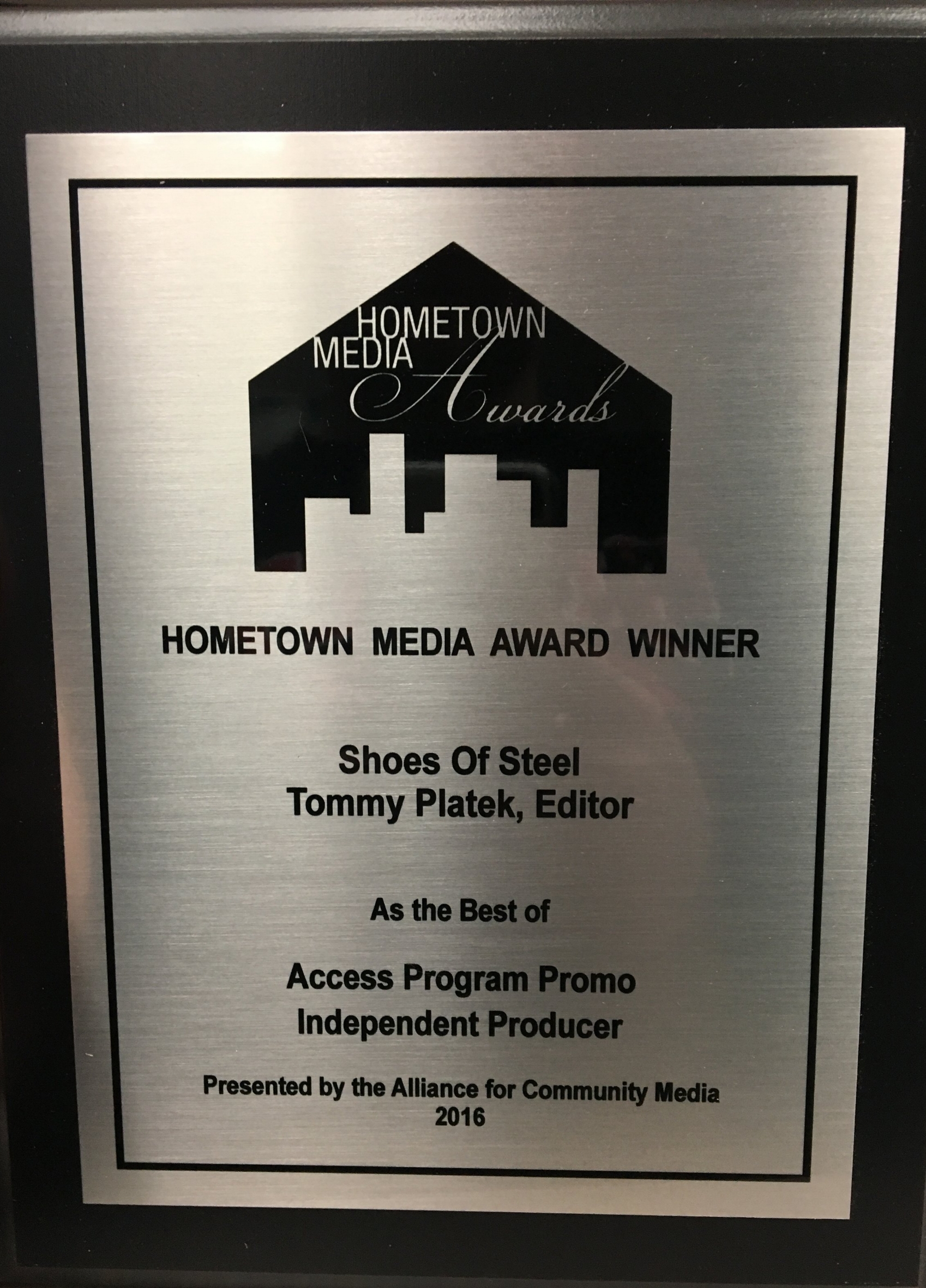 TP wins award with Shoes Of Steel