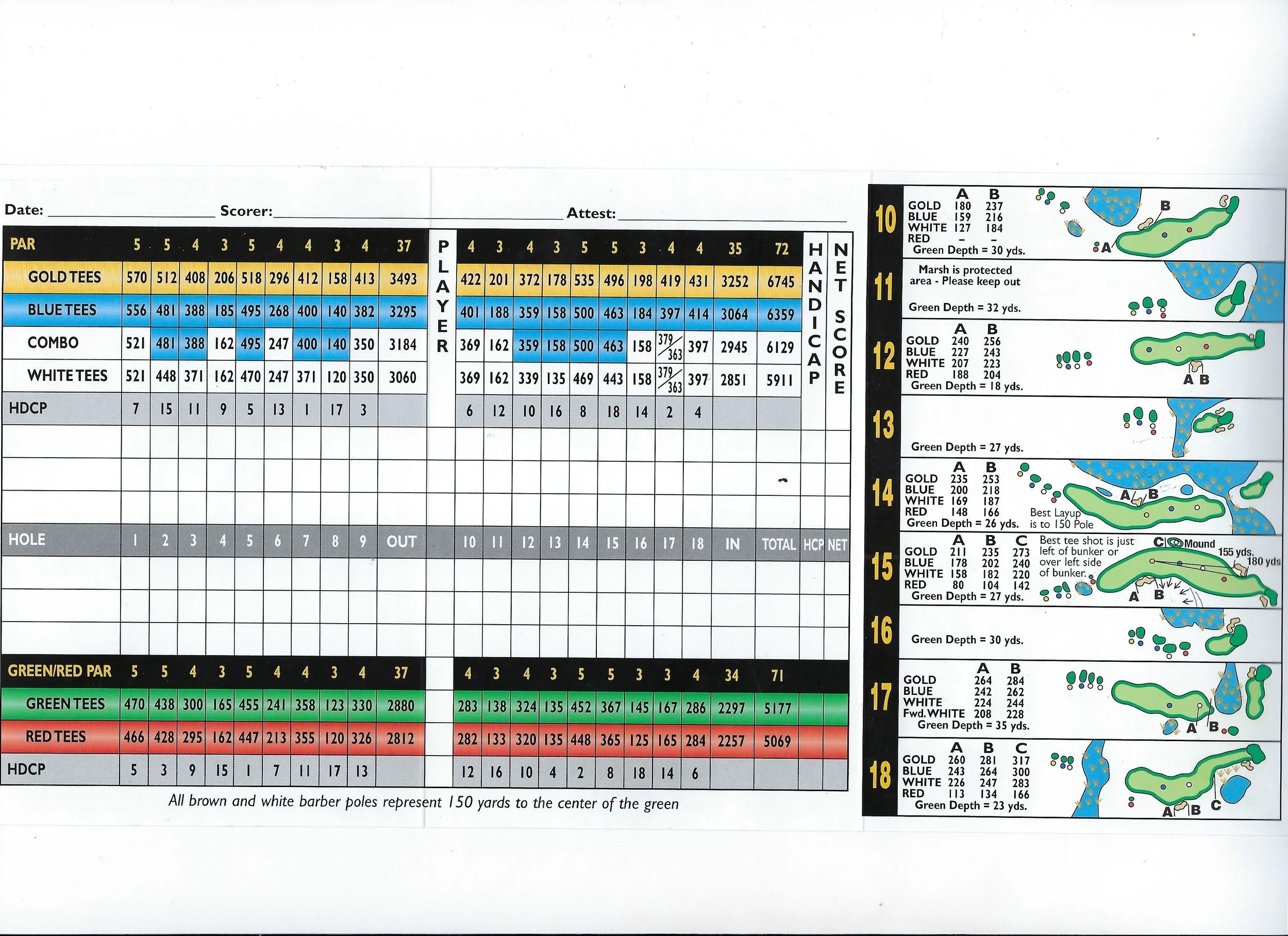 eagle watch golf club scorecard