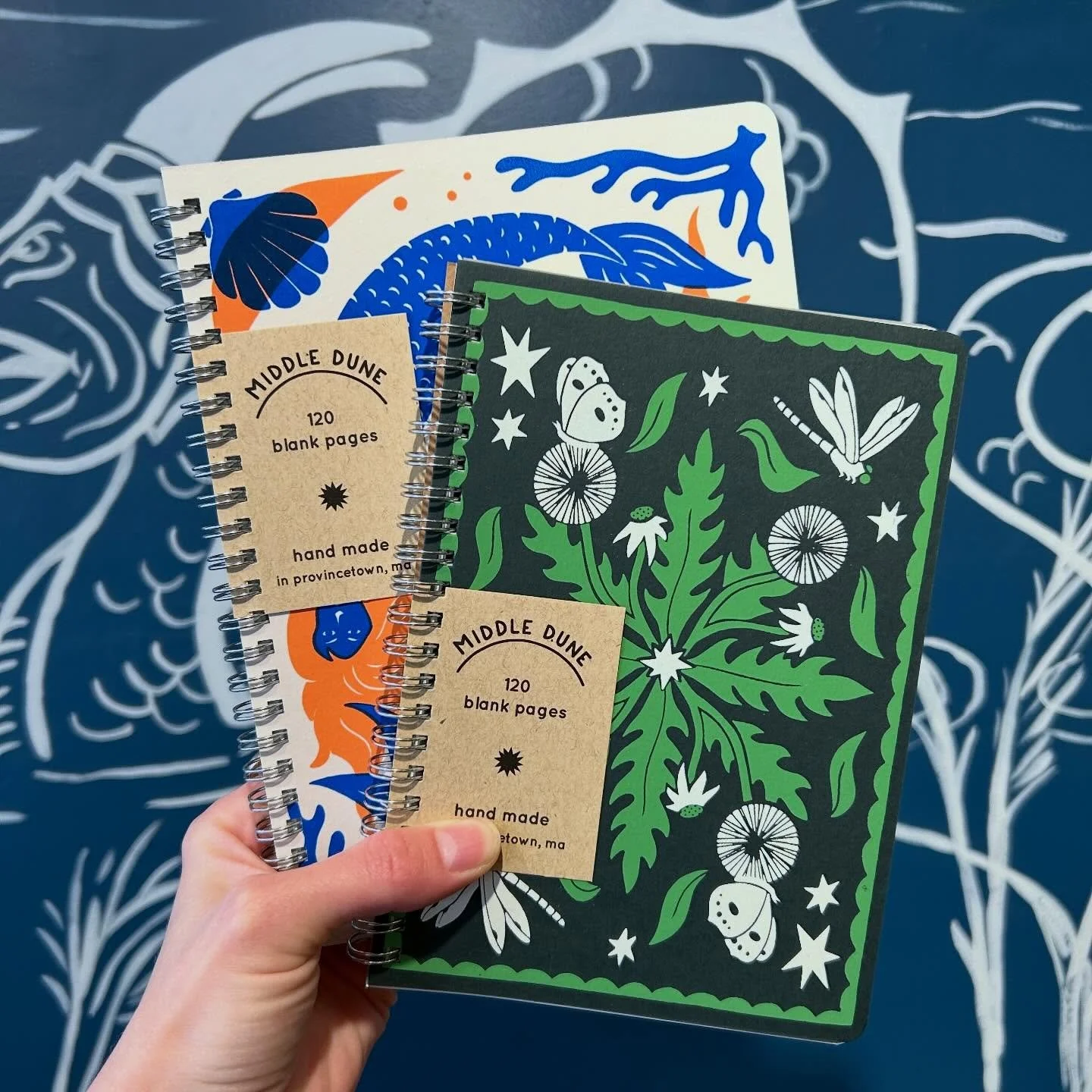 Not only can you find us *in person* in Provincetown at our flagship shop @flotsam.design BUT our web shop is back open and we&rsquo;re shipping weekly again! Thanks for all your patience friends!