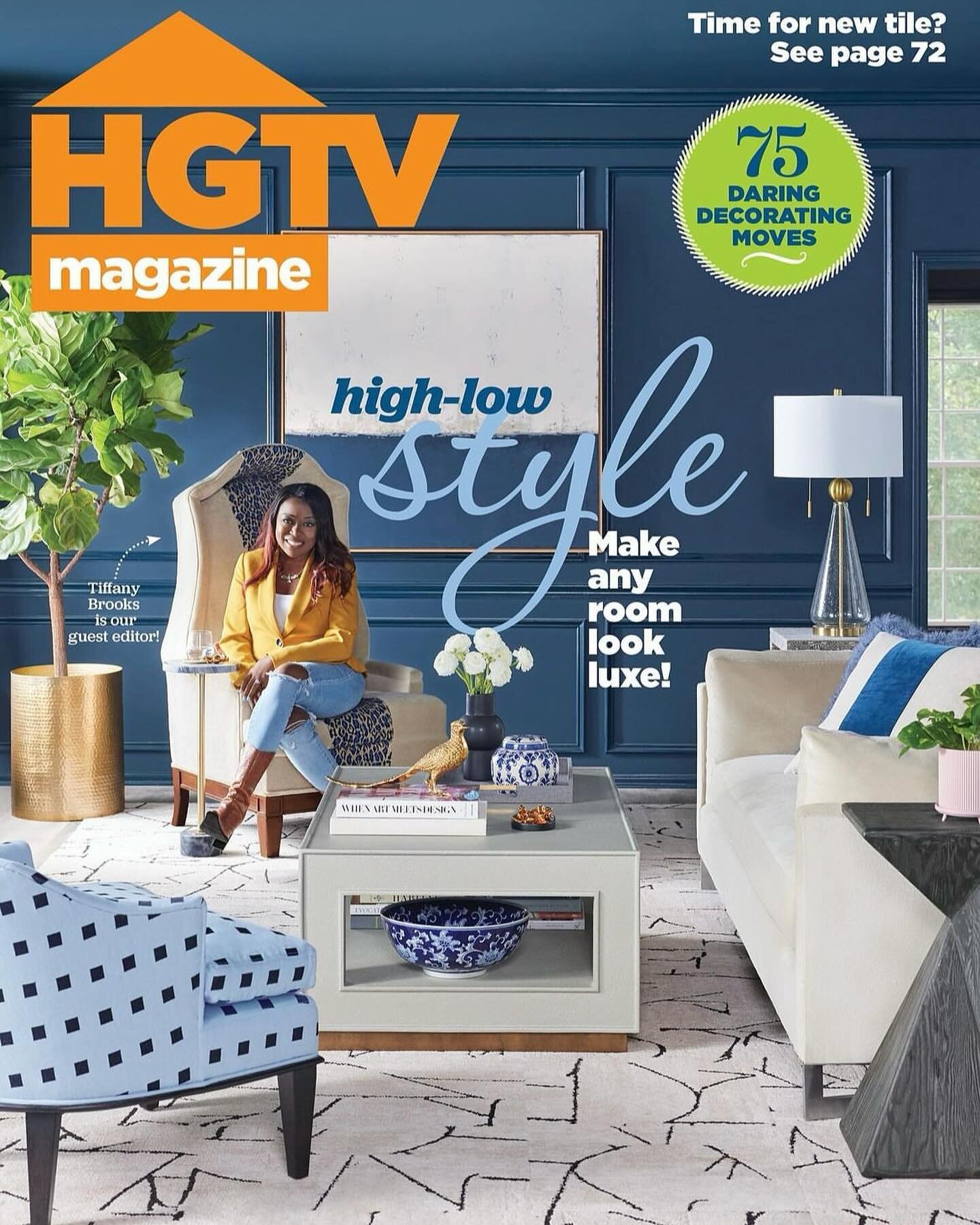 I shot the cover for the October issue of @hgtvmagazine @tiffanybrooksinteriors special thanks to everyone who helped make this shoot happen @jamijamijami @jessmalyn @demarzo_de_marzo