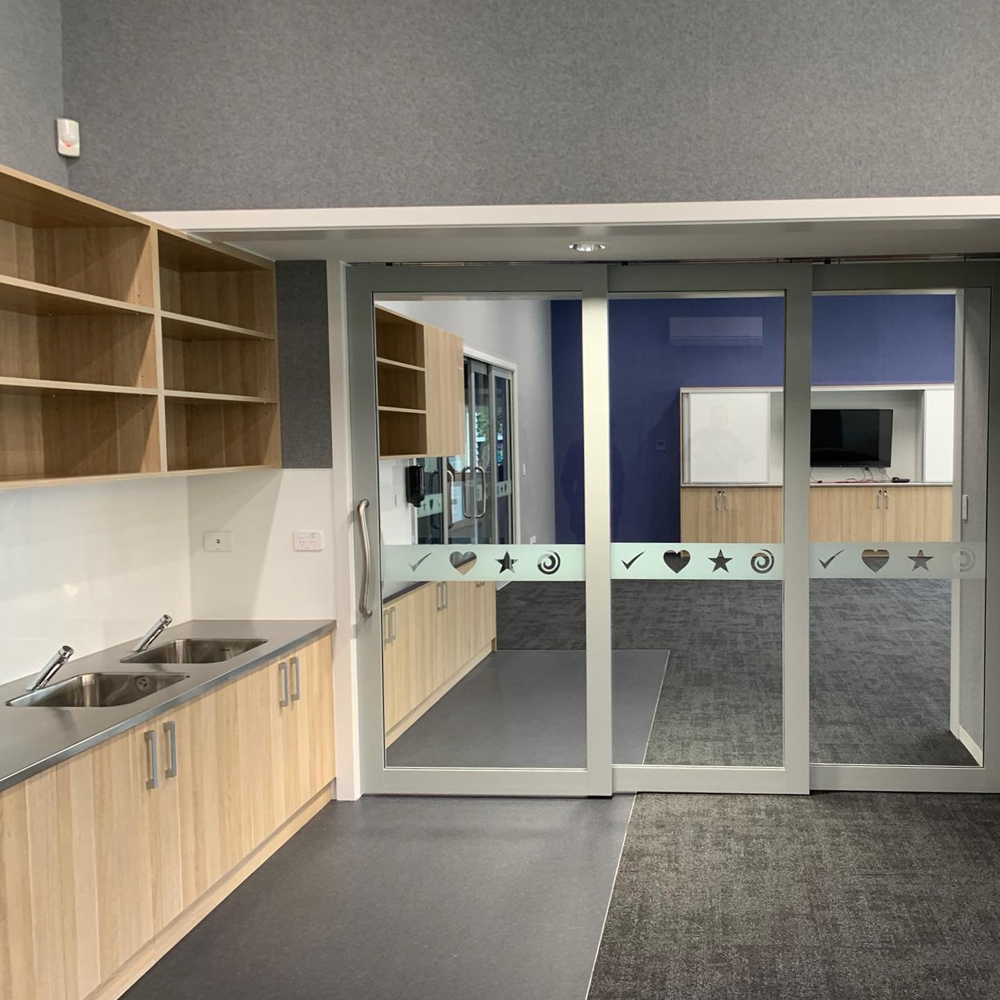 Whitney Street School Refurbishment, Blenheim, 2023 - We have recently completed the re-design of four existing classrooms providing flexibility and connectivity within the learning spaces. 

We have incorporated the school&rsquo;s logos and colours 