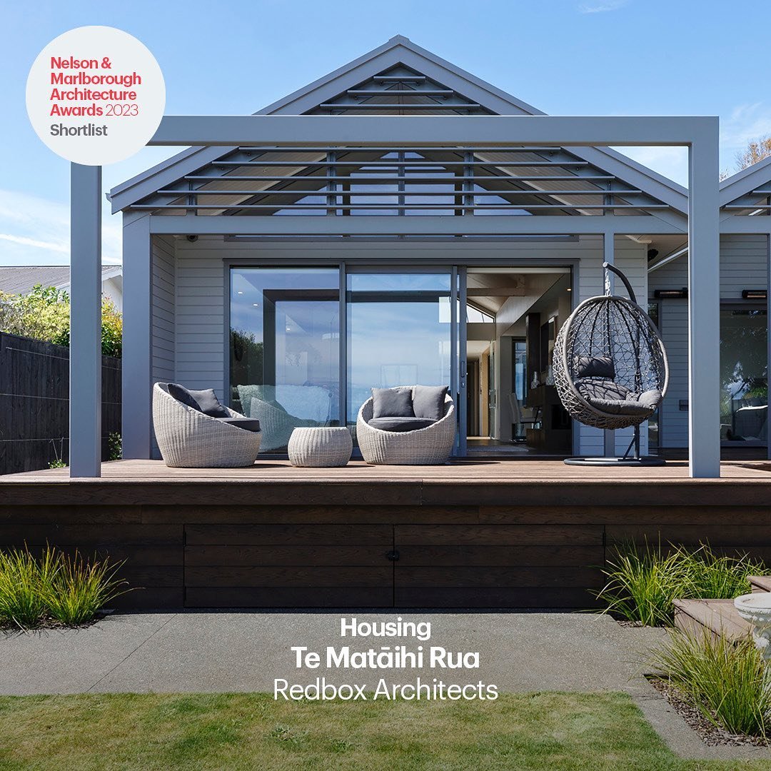 Our Te Matāihi Rua House is officially shortlisted for the @nzia_nelsonmarlborough local architecture awards. Thank you @nziarchitects - we are looking forward to the awards night!

#nzarchitect #nzarchitecture #nelsontasman