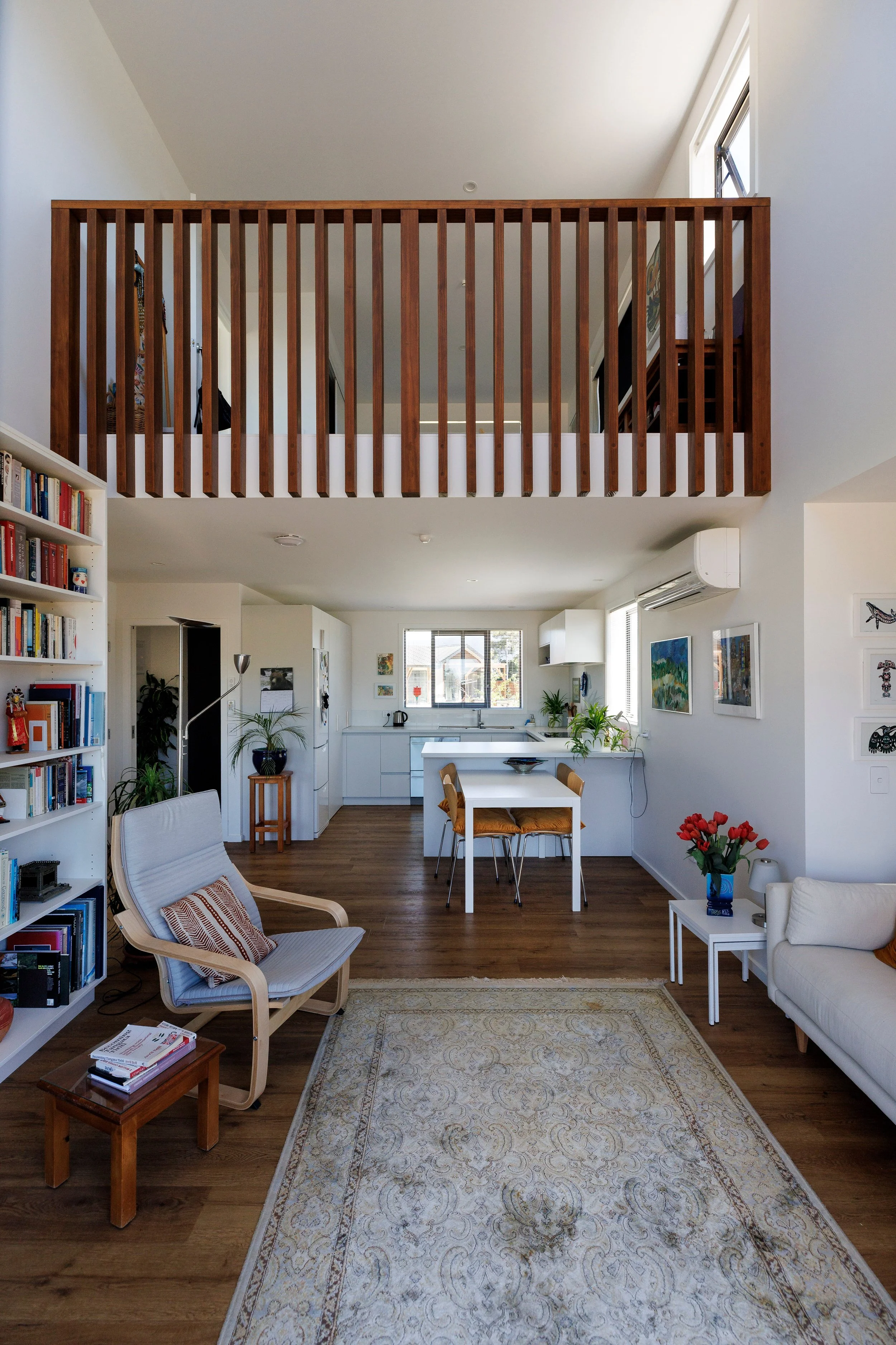 9Takaka Cohousing_2 storey 3 bedroom duplex mezzanine interior_Virginia Woolf_9.jpg