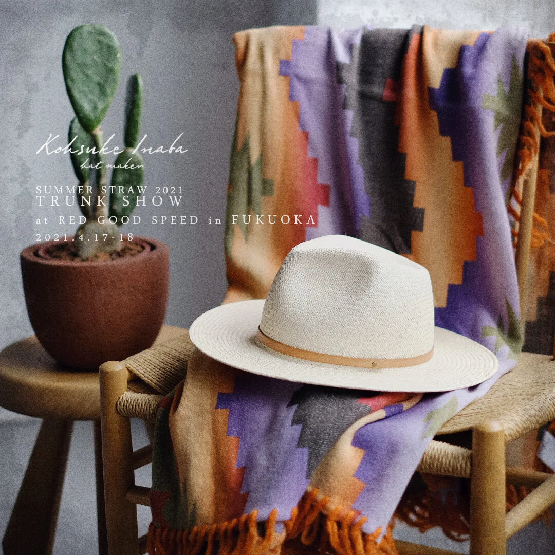 Kohsuke Inaba SS21 TRUNK SHOW in Fukuoka