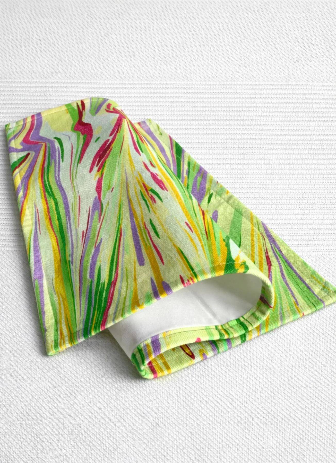 handgemachte Tischsets Baumwolle modernes Tischdesign Italien