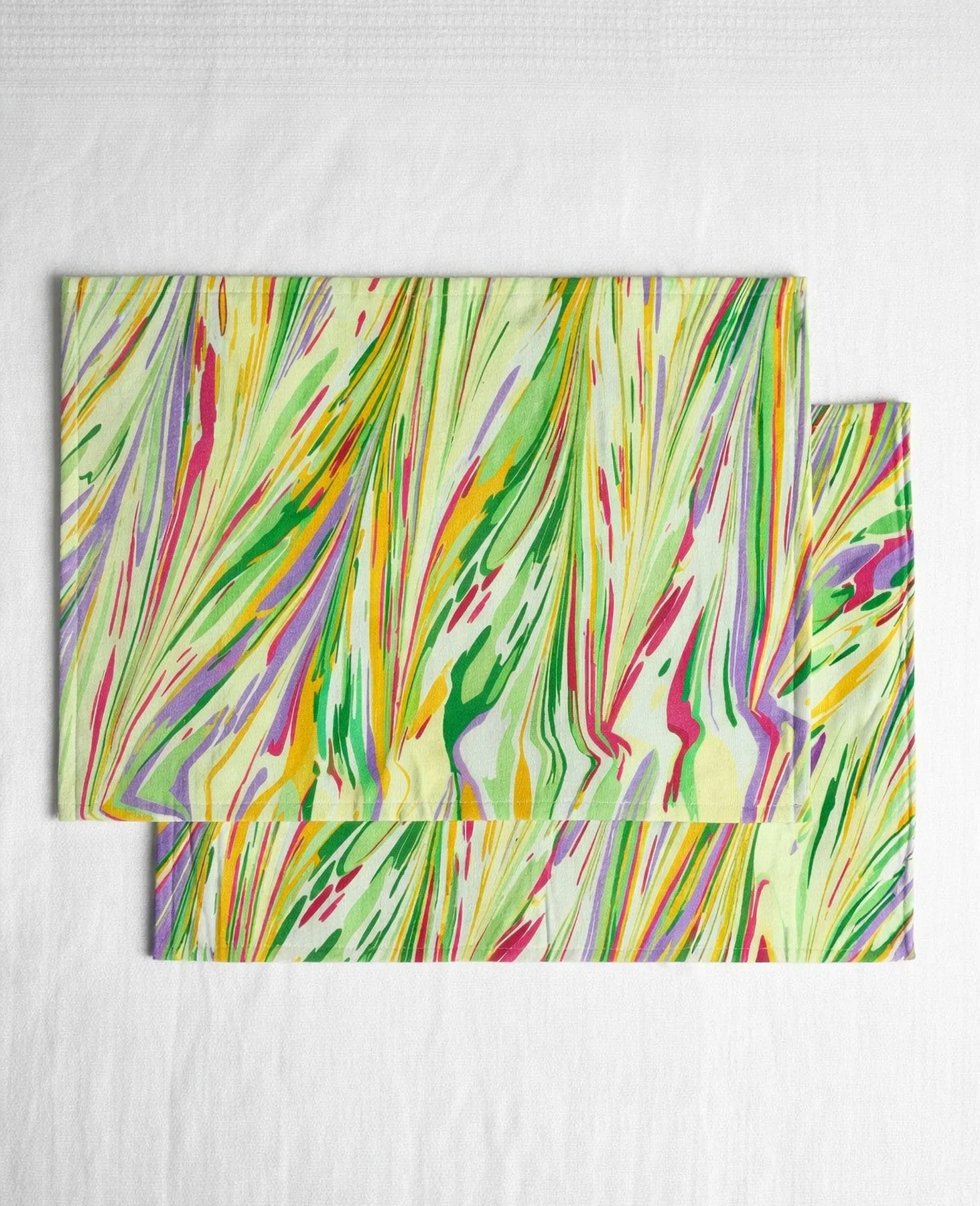 kleurrijke placemats botanisch tafeltextiel design