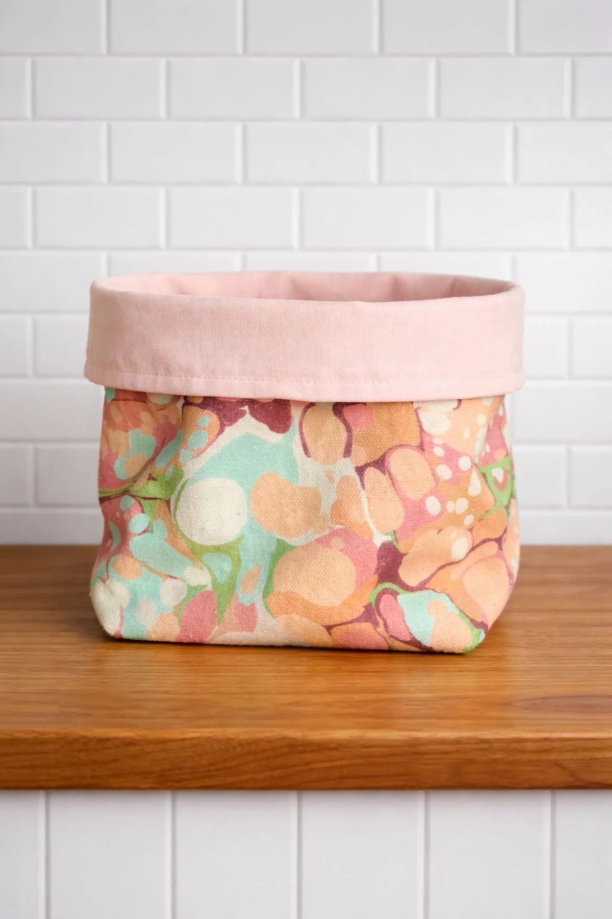 Shop handmade marbled fabric table decor and home accessories. Artisan cotton canvas designs crafted in Florence, Italy.