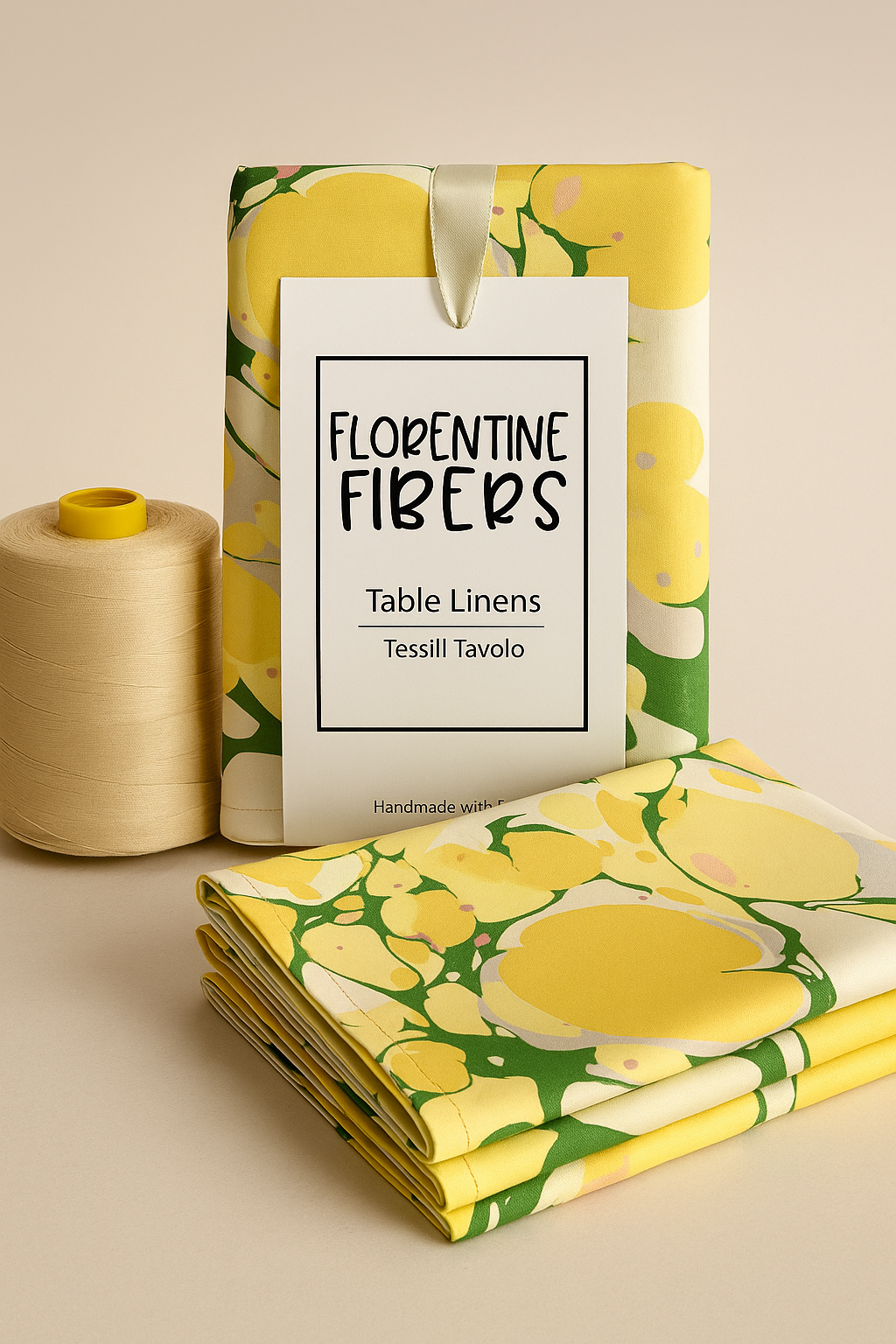 made in italy handmade napkins 100% cotton. tuscany living home decor from italian artisans