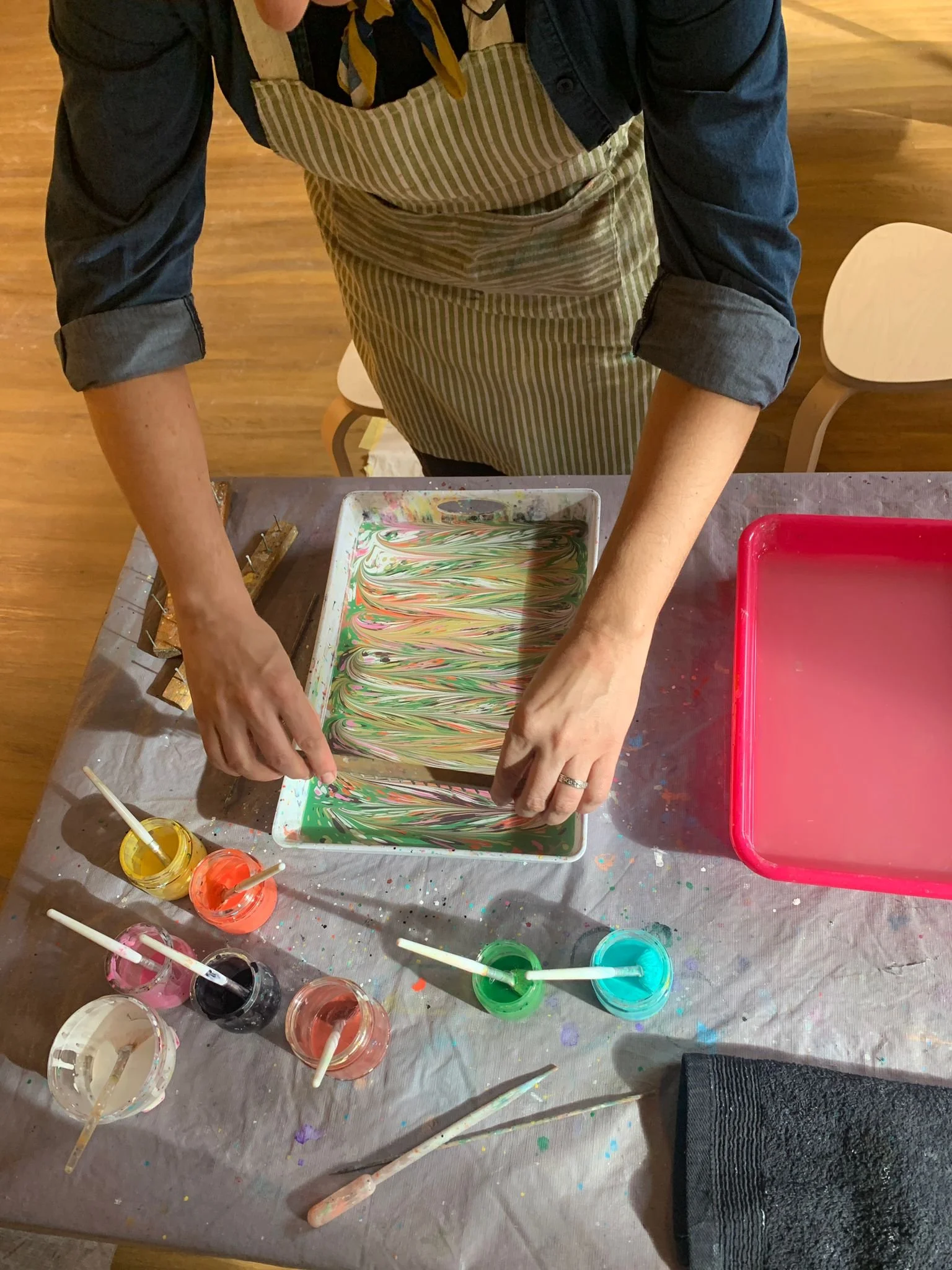 florentine artisan experience paper marbling