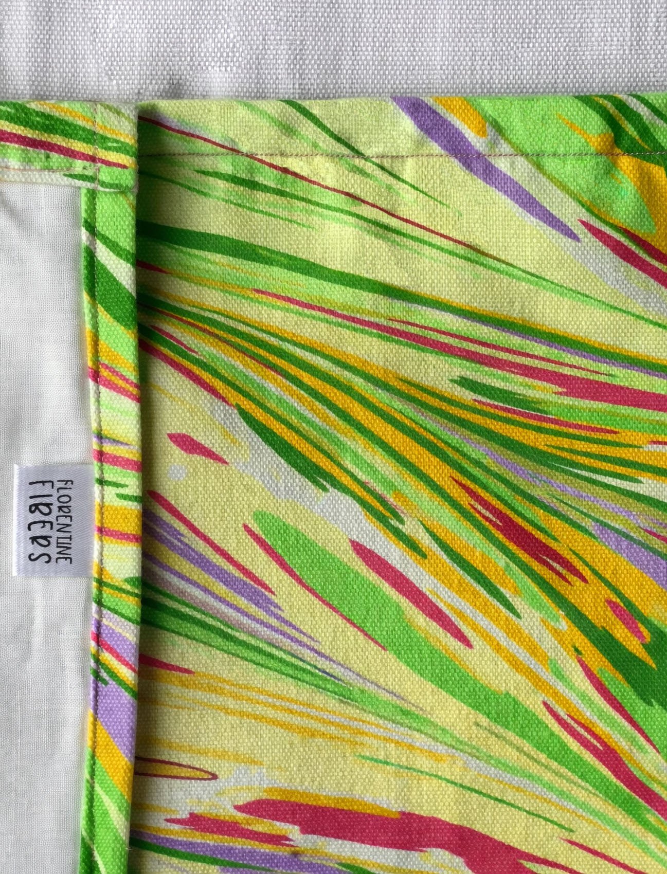 modern designer placemats colorful cotton table decor