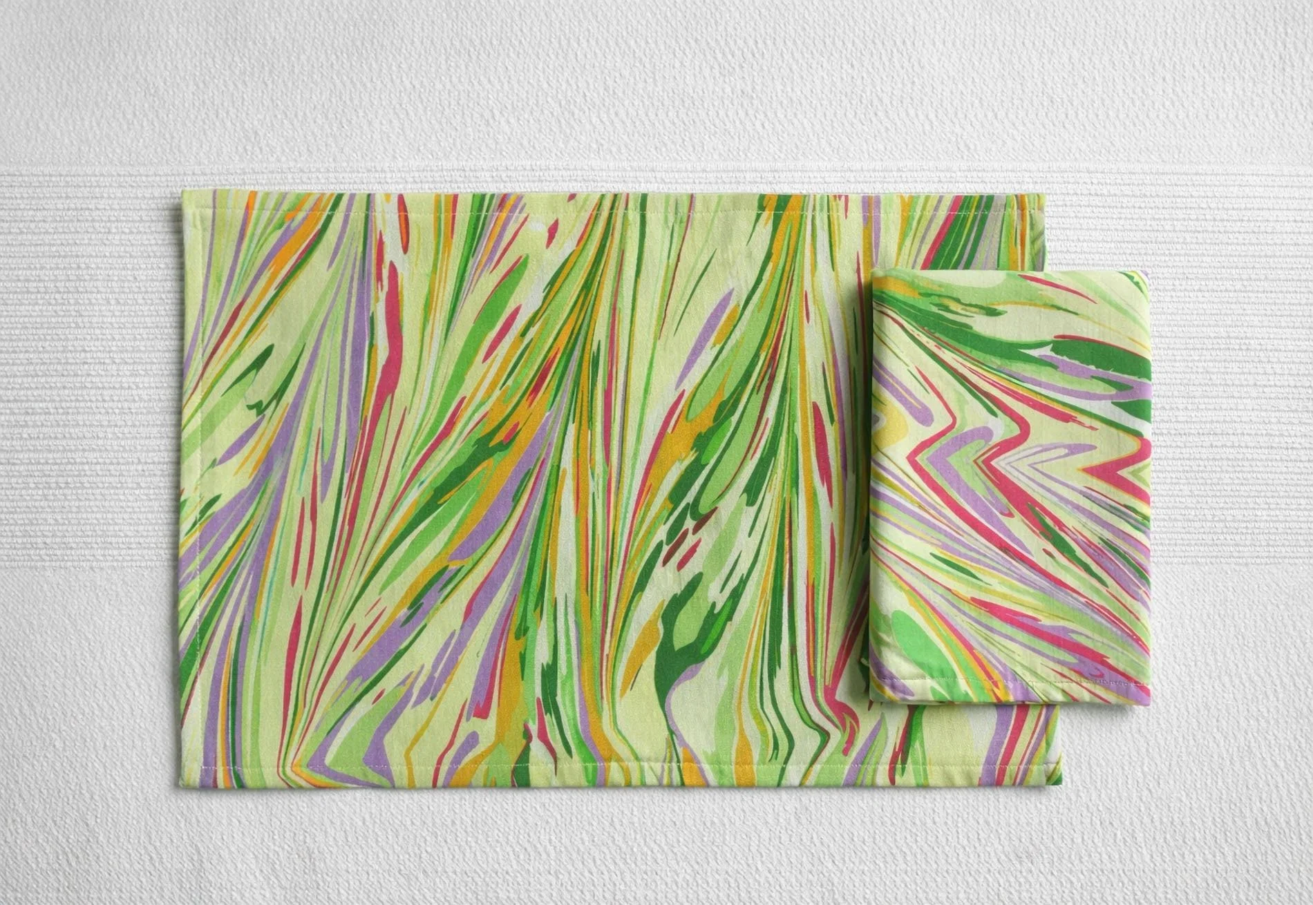 bordstabletter servetter löpare set bomull