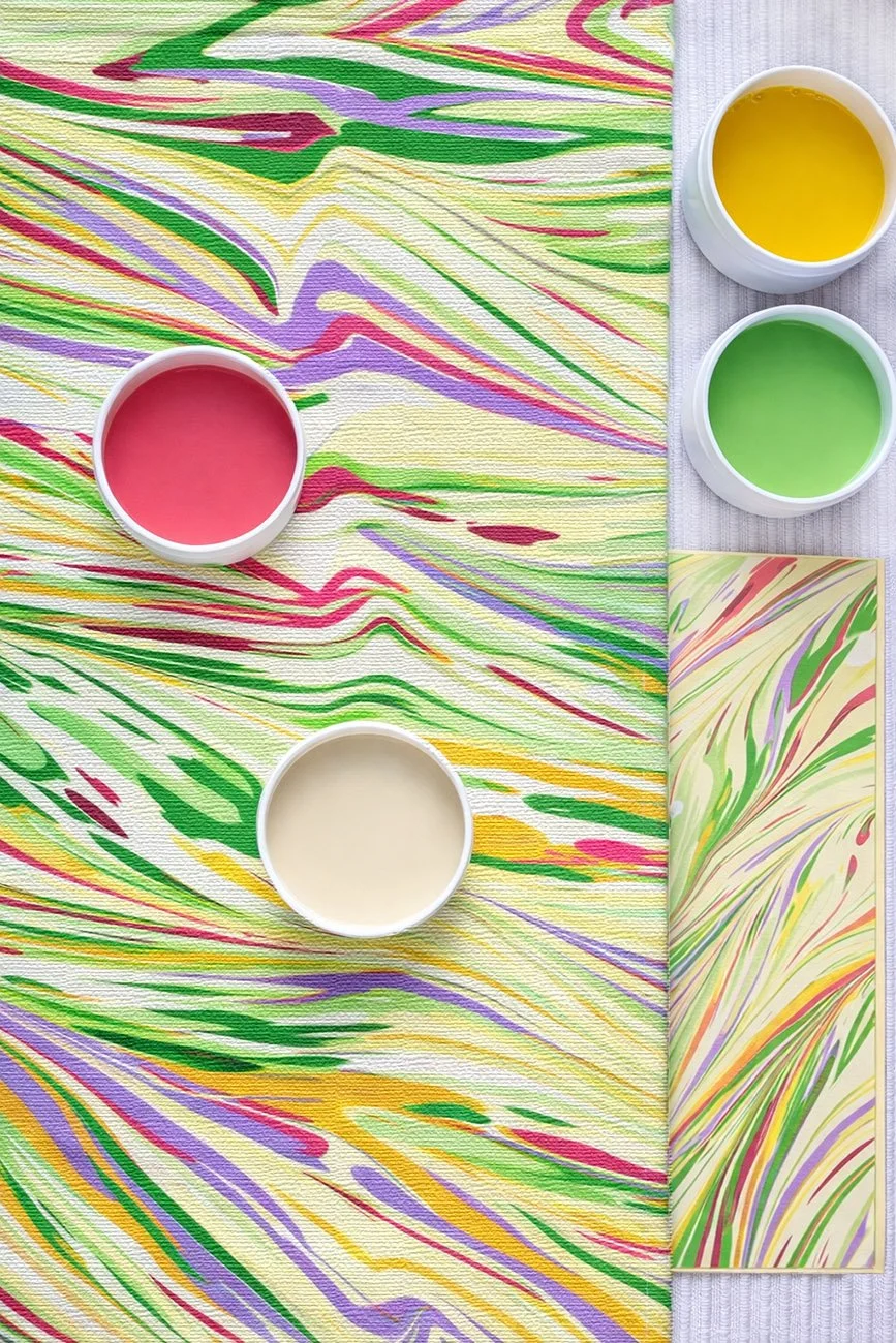 botanische Tischwäsche modernes Tischdesign