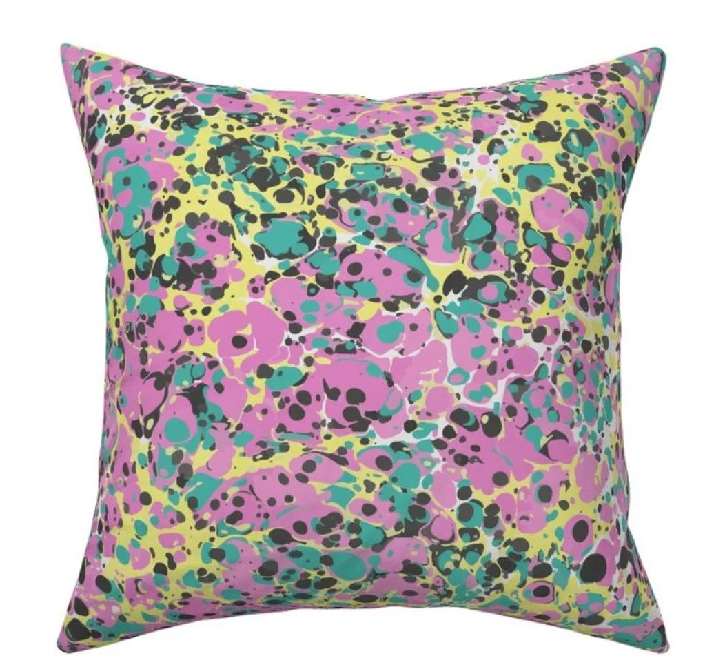 Throw Pillow Case Set | "Retro Sparkle"