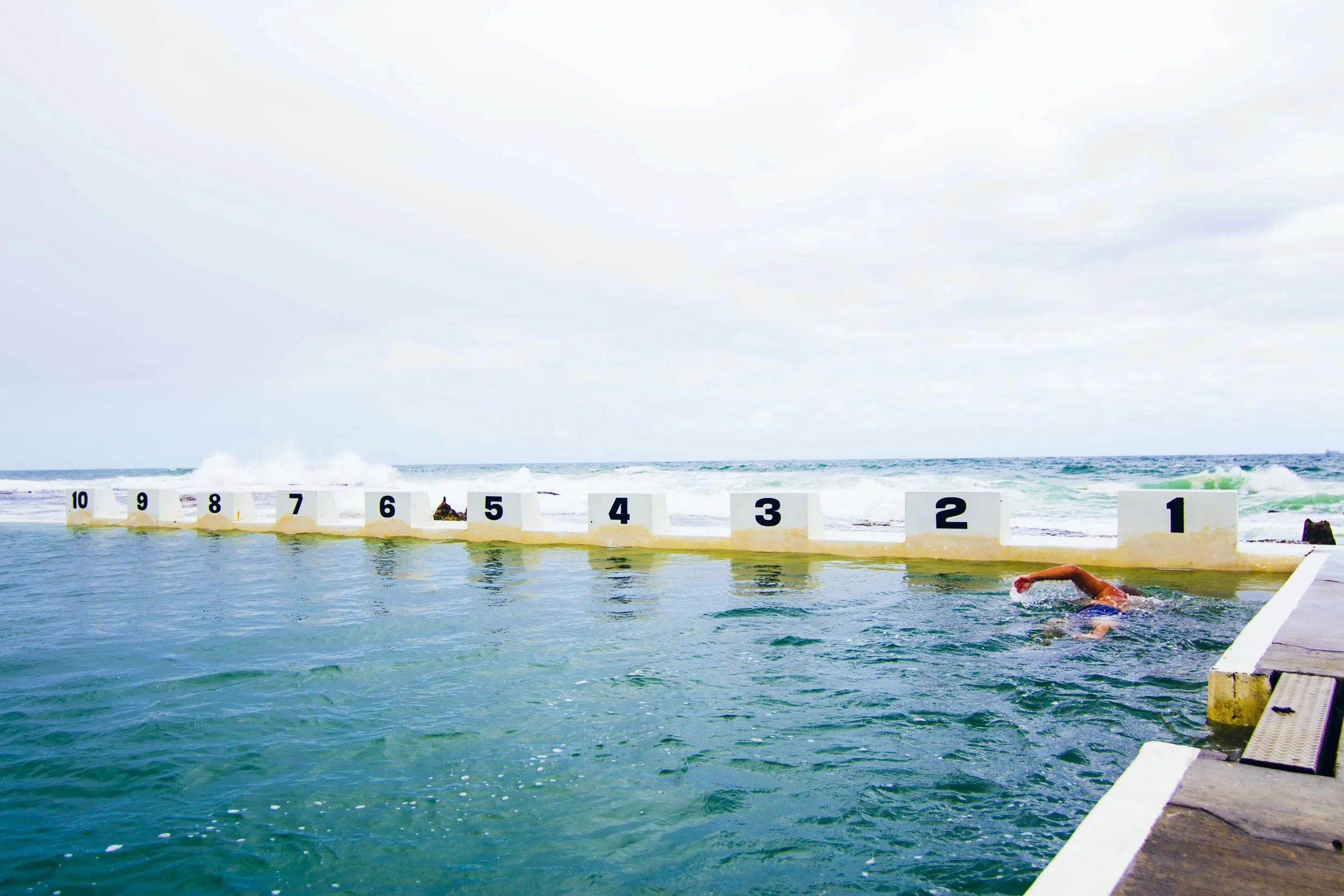Merewether Baths. Photo: Marine Raynard