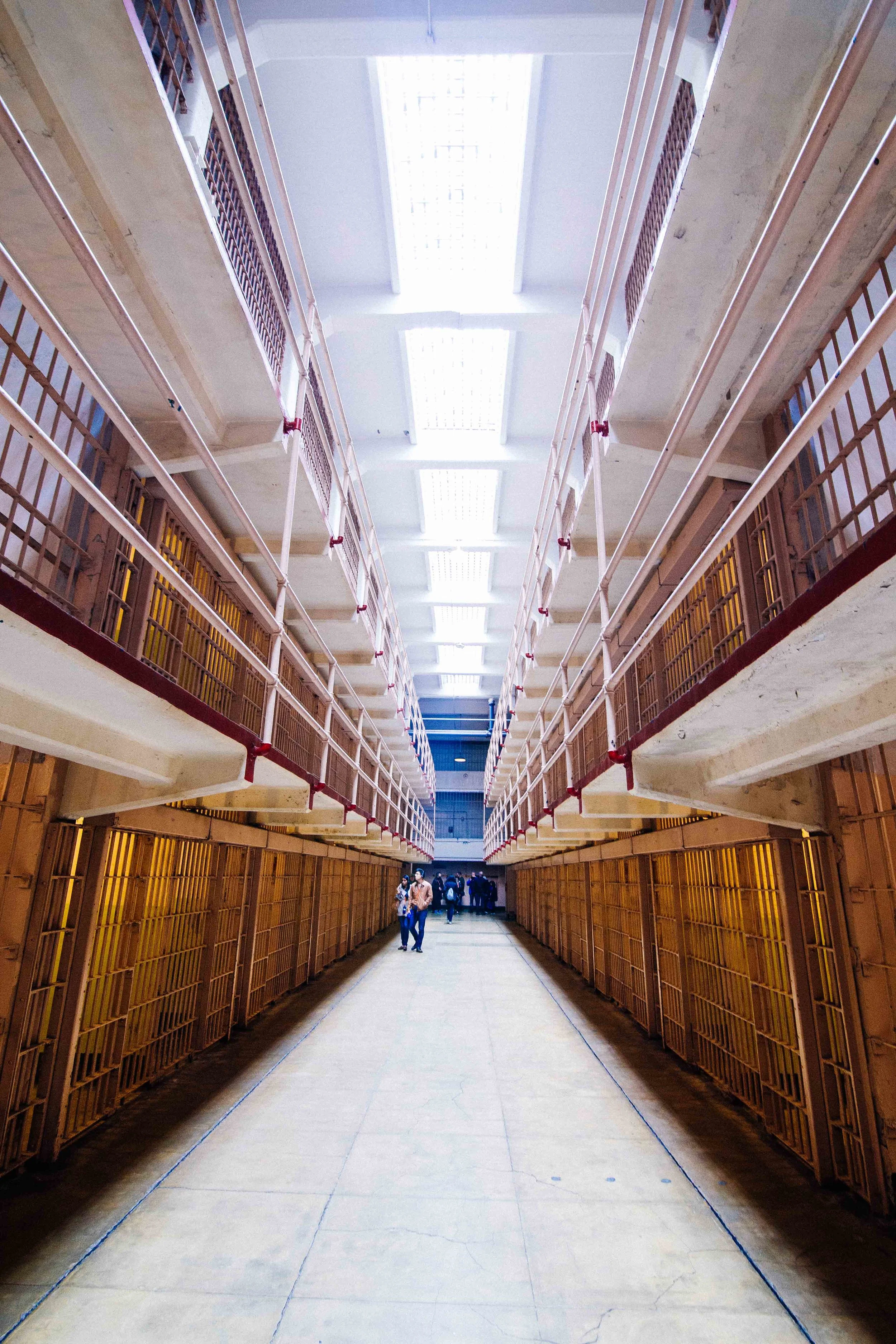 Inside Alcatraz in San Francisco. Photo: Marine Raynard