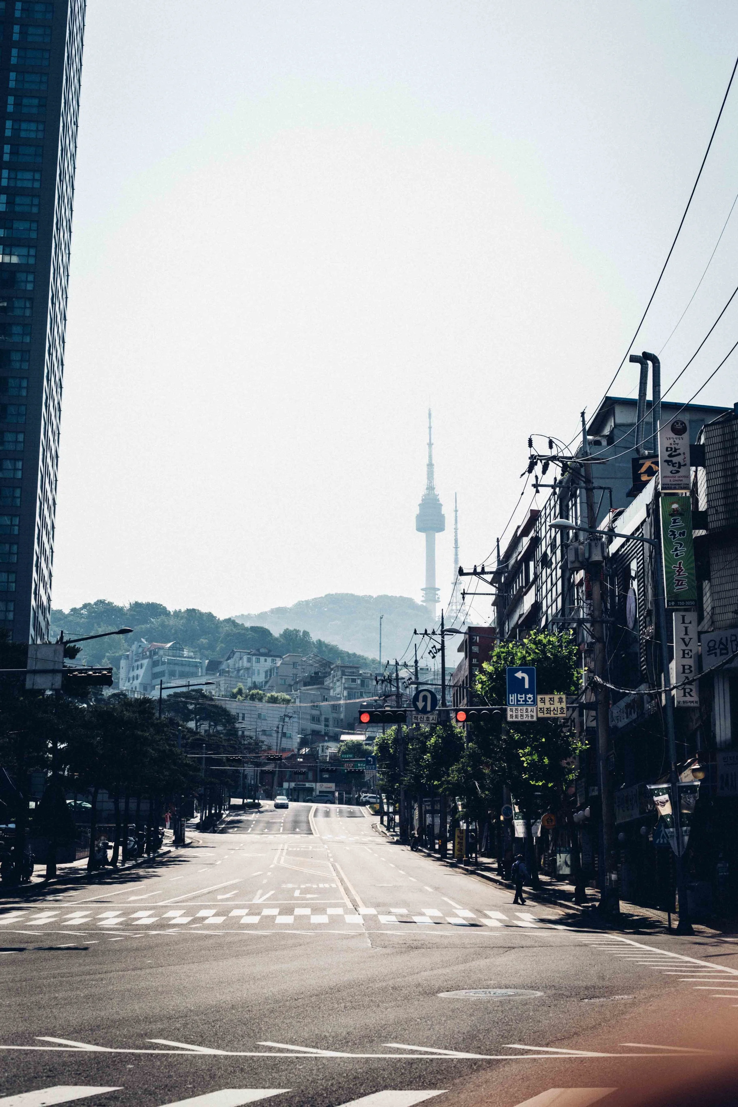One of the street in Seoul 