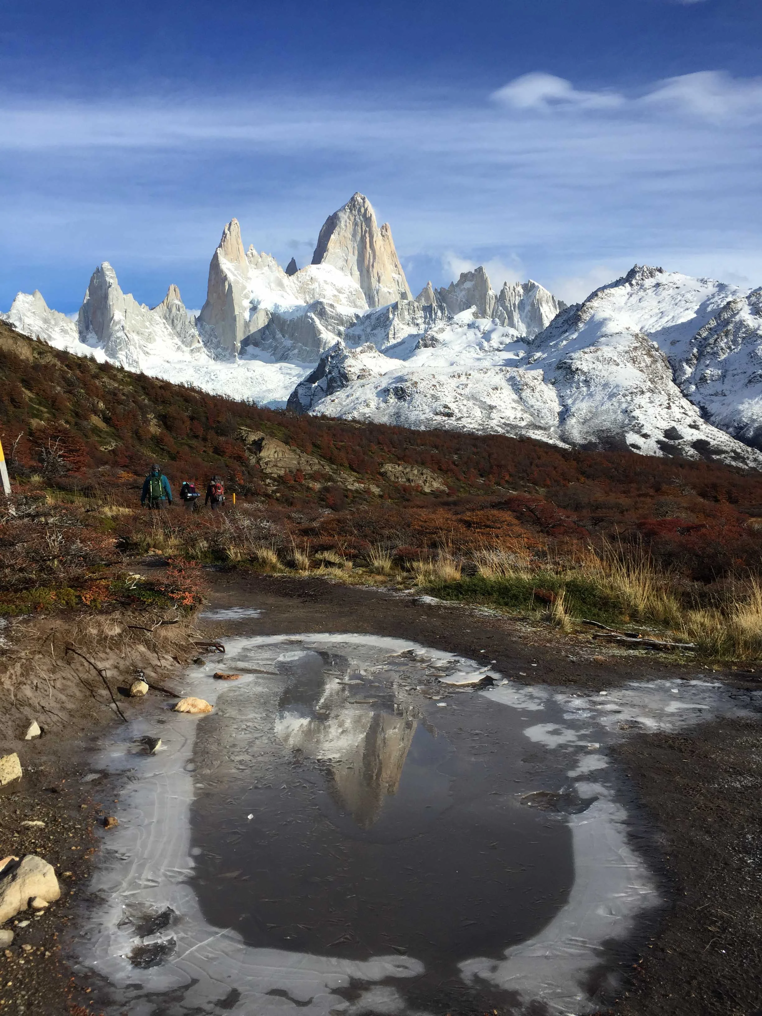 Mont FitzRoy, Patagonie, Argentine.