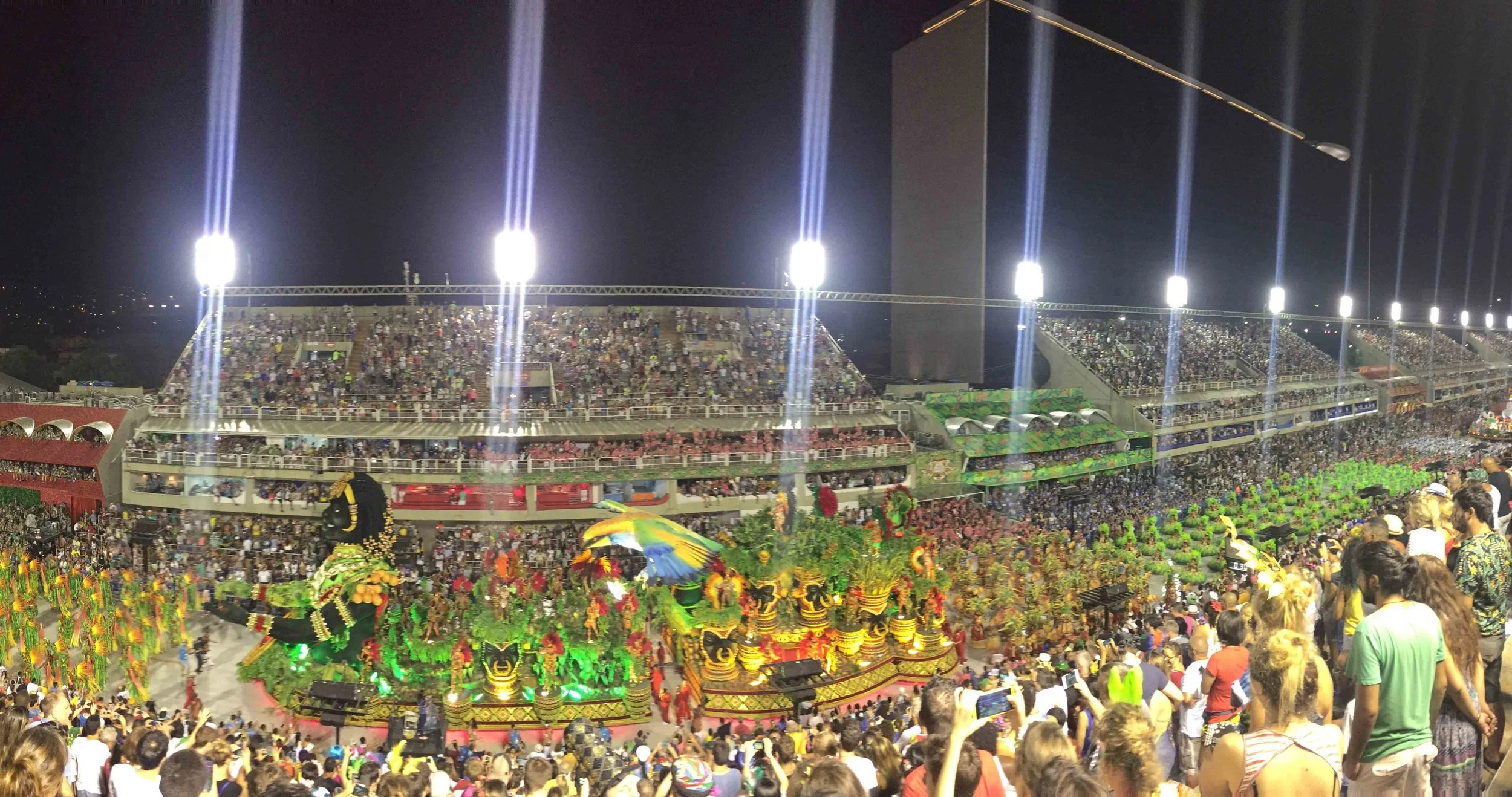 Sambodrome Rio de Janeiro, Bresil