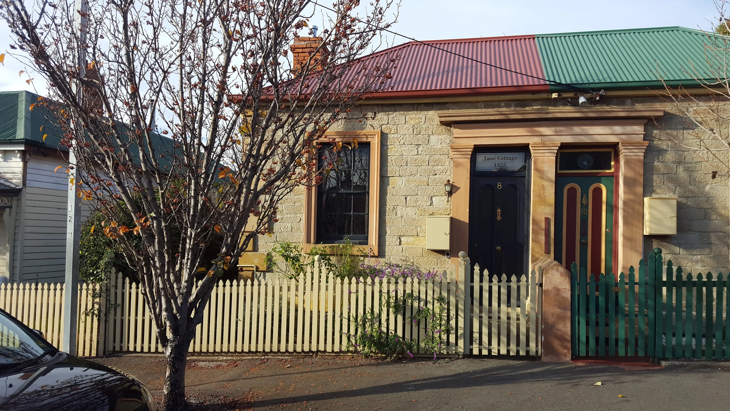 Jane's Cottage 1855 - North Hobart